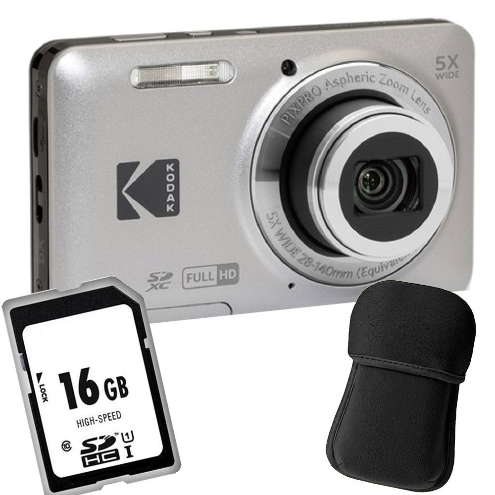 Kodak Pixpro FZ55 silber Digitalkamera Großes Angebot Kompaktkamera
