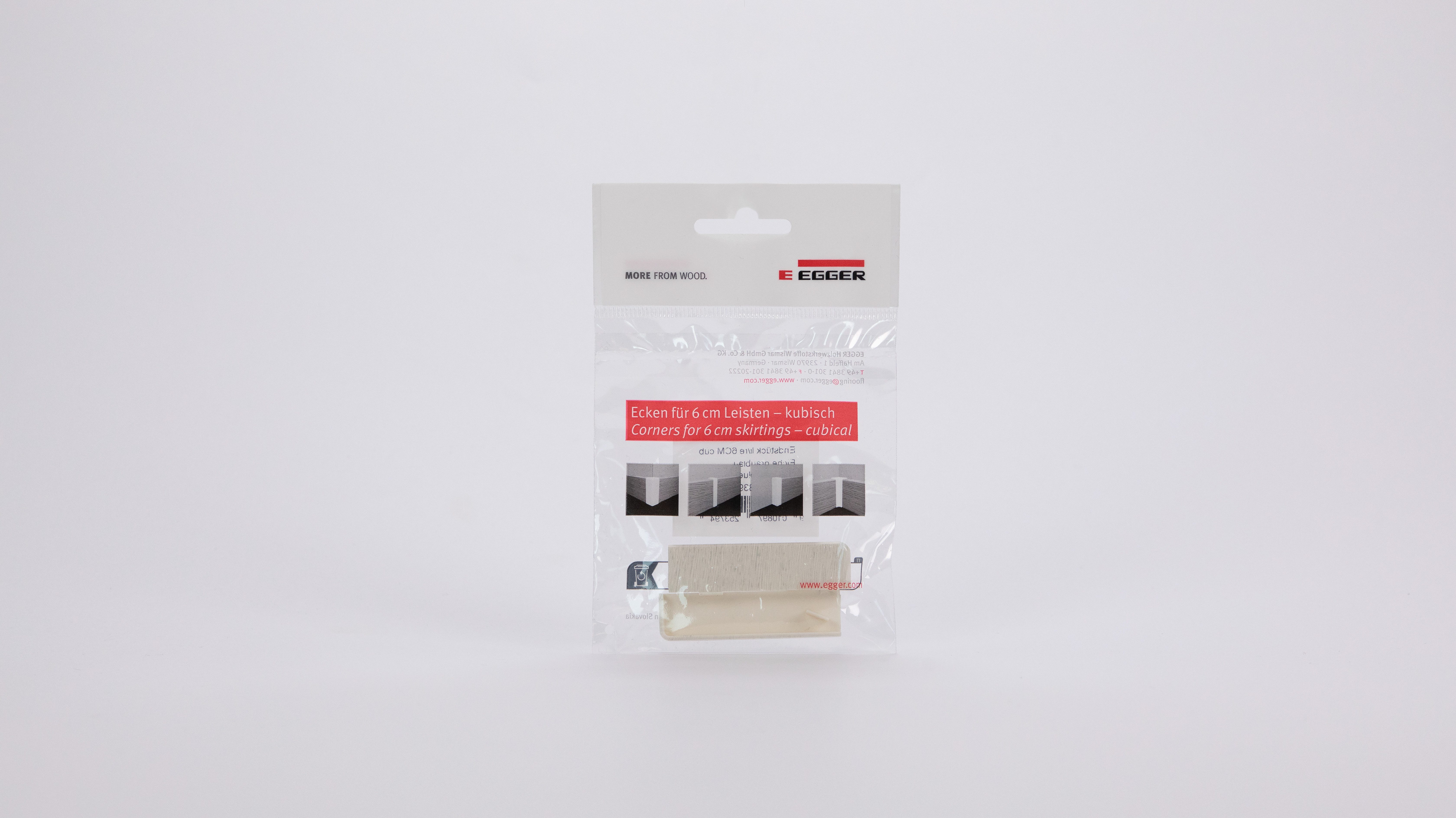 EGGER Sockelleisten-Endstücke Eiche graublau, L: 2.2 cm, H: 5.9 cm, 2-St., günstig online kaufen