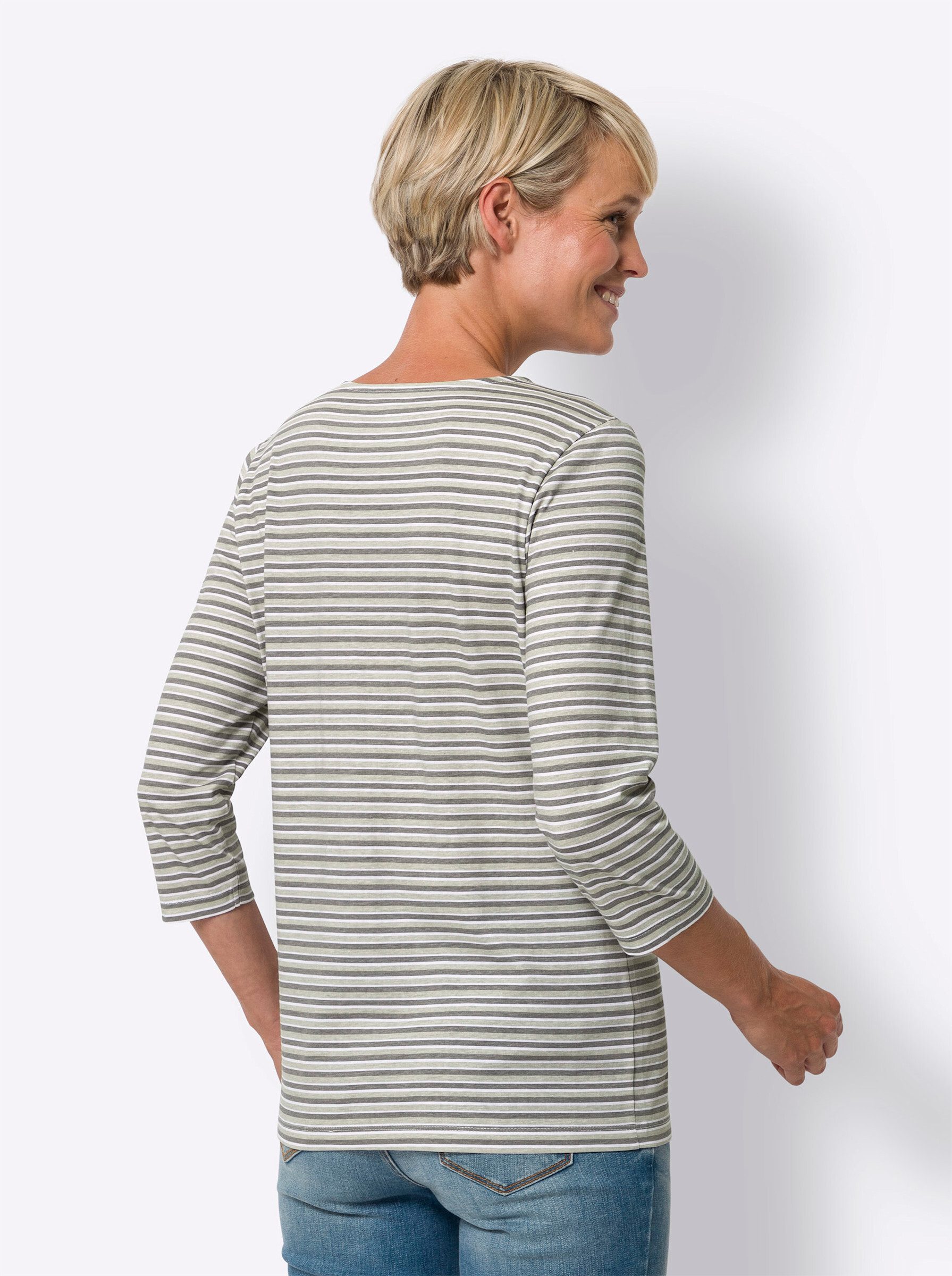 Sieh an! T-Shirt 3/4-Arm-Shirt günstig online kaufen