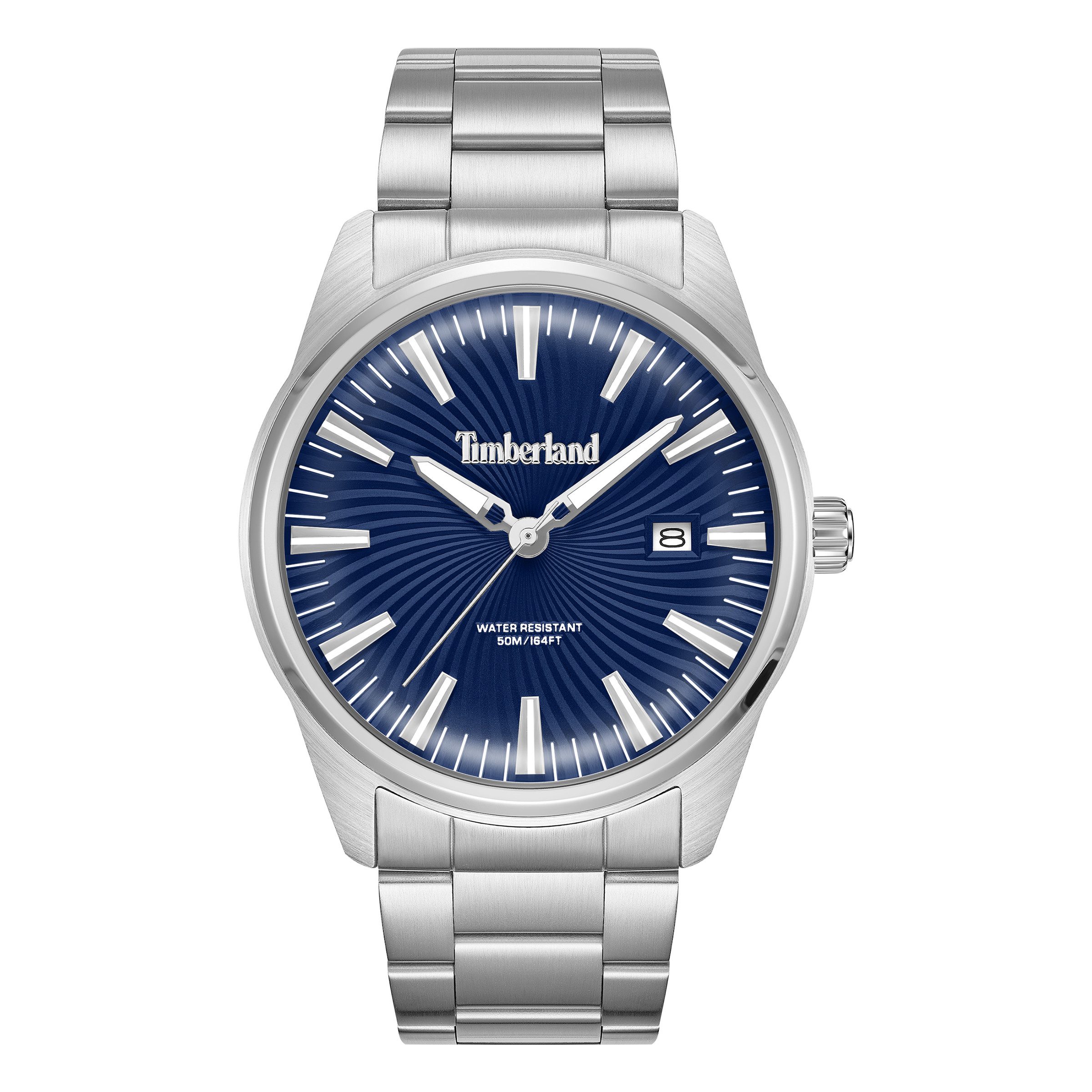 Timberland Quarzuhr Birch Road TDWGH0083104, Armbanduhr, Herrenuhr, Edelstahlarmband, analog, Tag
