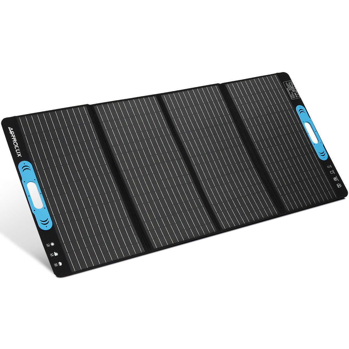 Insma Solarabsorber, BxL: 76x158 cm, Monokristallines Solarmodul, 18V 200W Faltbares Solarpanel Solarladegerät