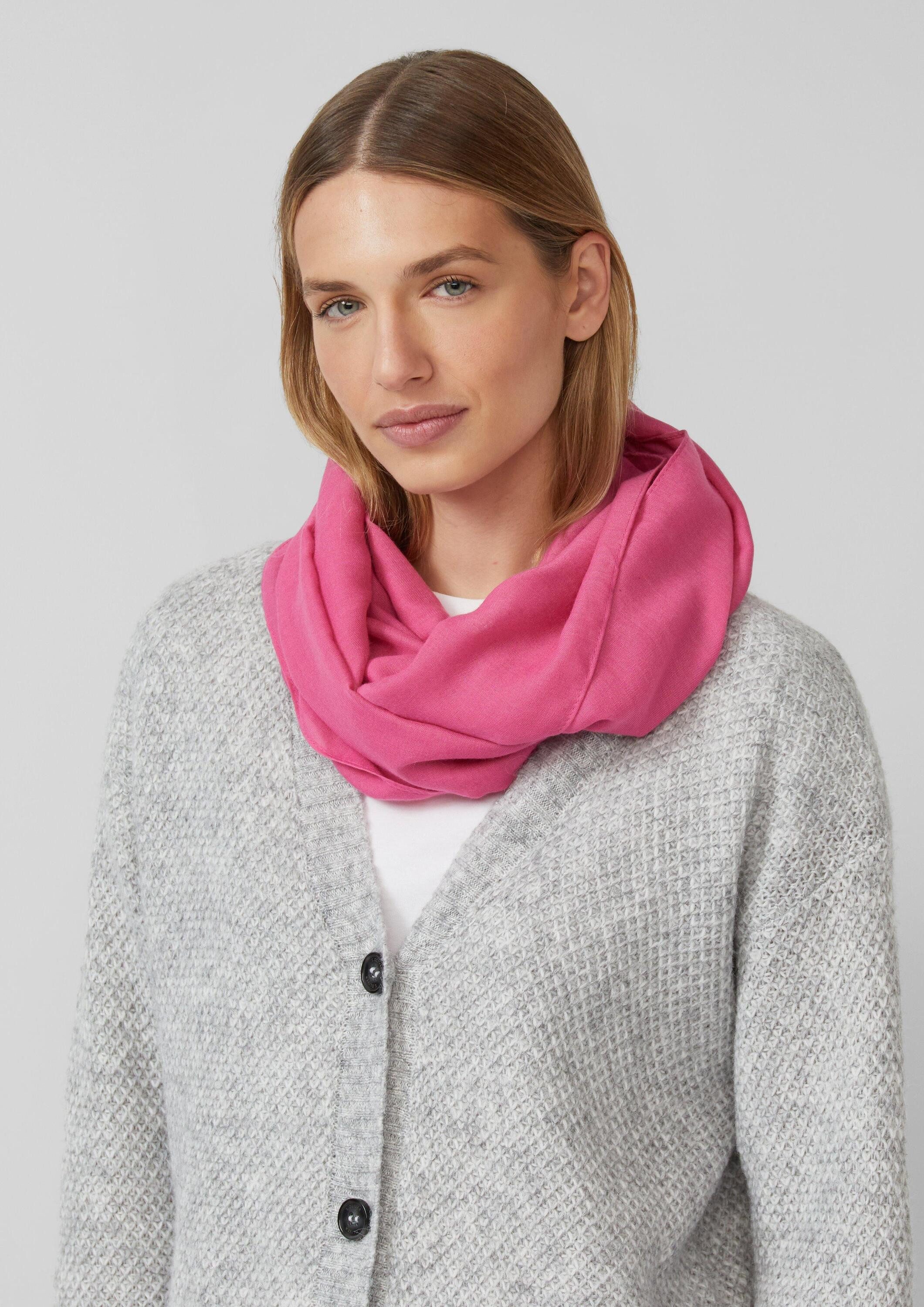 s.Oliver Loop Snood, Snood aus Viskosemix günstig online kaufen