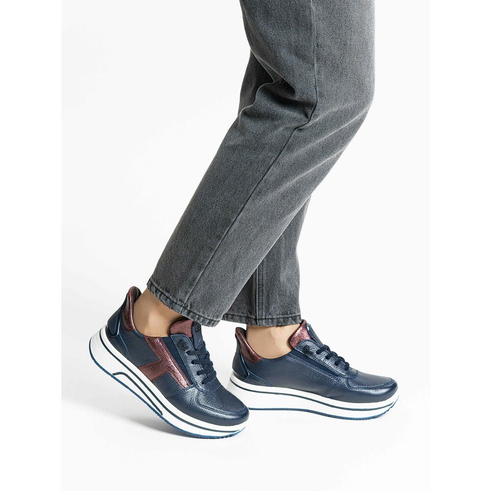 Ara Ara - Sapporo - Blau Schnürschuh günstig online kaufen