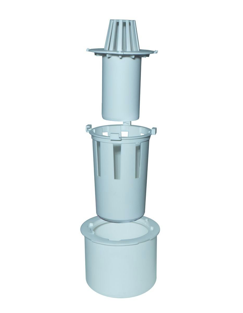 ACO Severin Ahlmann GmbH & Co. KG Entwässerungsrinne Geruchsverschluss, 3-teilig, 3-St., universell für die Rinnenkörper von ACO Self Standardline und Euroline