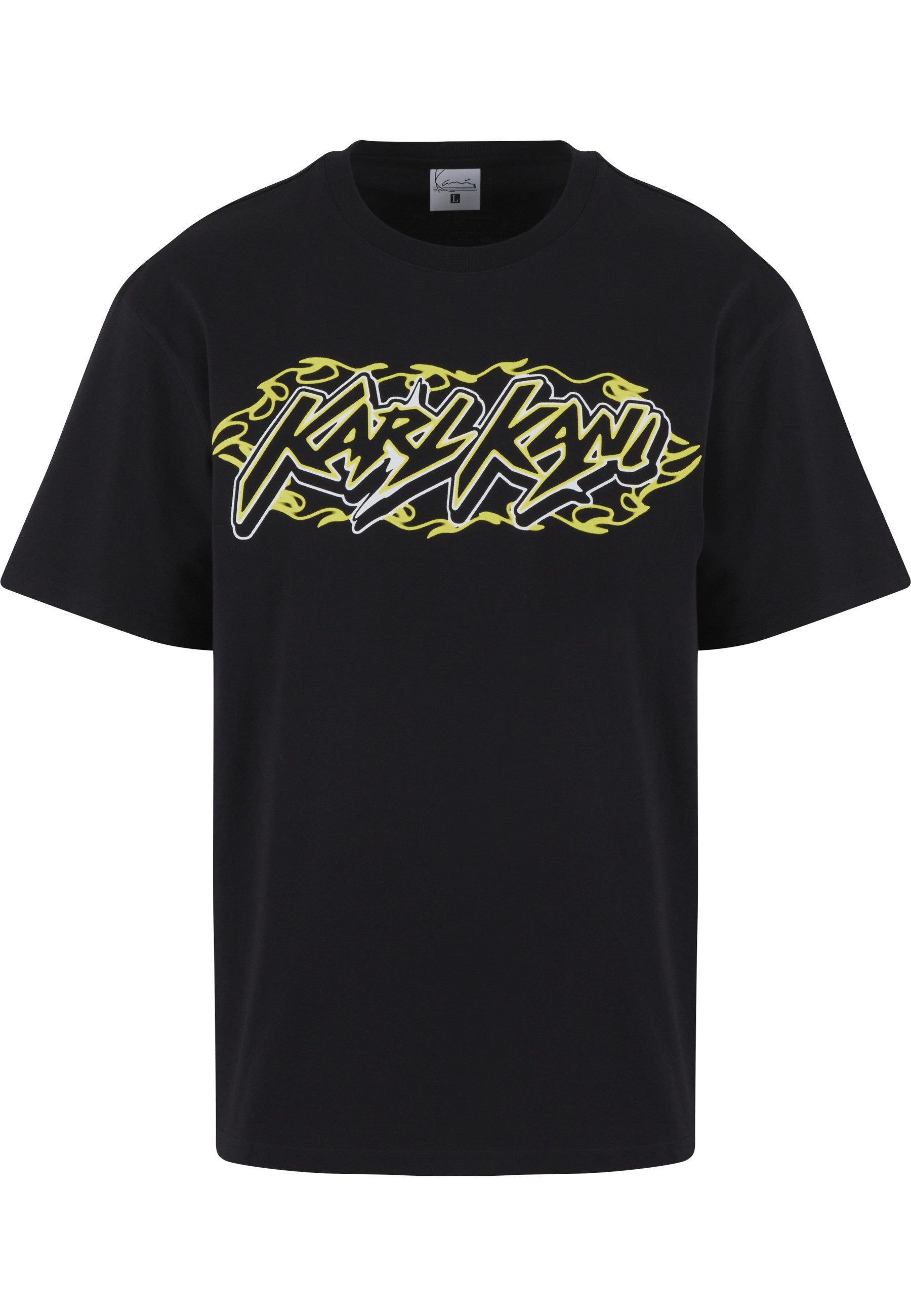 Karl Kani T-Shirt Karl Kani Woven Signature Kani Heat Tee (1-tlg)