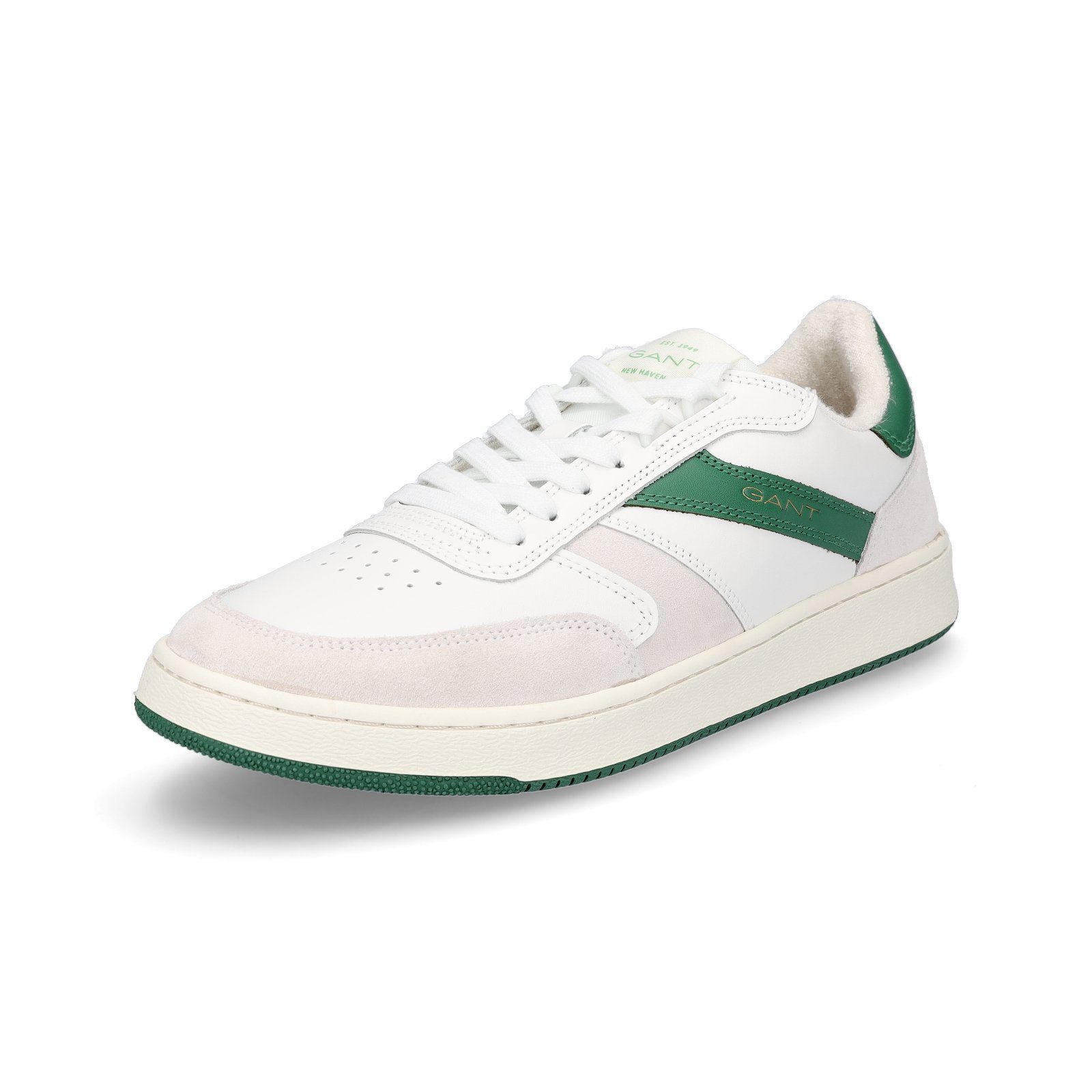 Gant Gant Herren Sneaker Goodpal weiß grün Sneaker günstig online kaufen