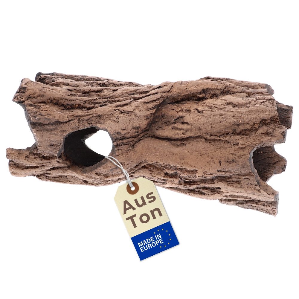 GarPet Aquariendeko Aquarium Deko Höhle Baumstamm XL Terrarium Deko Aquarium Laichröhre