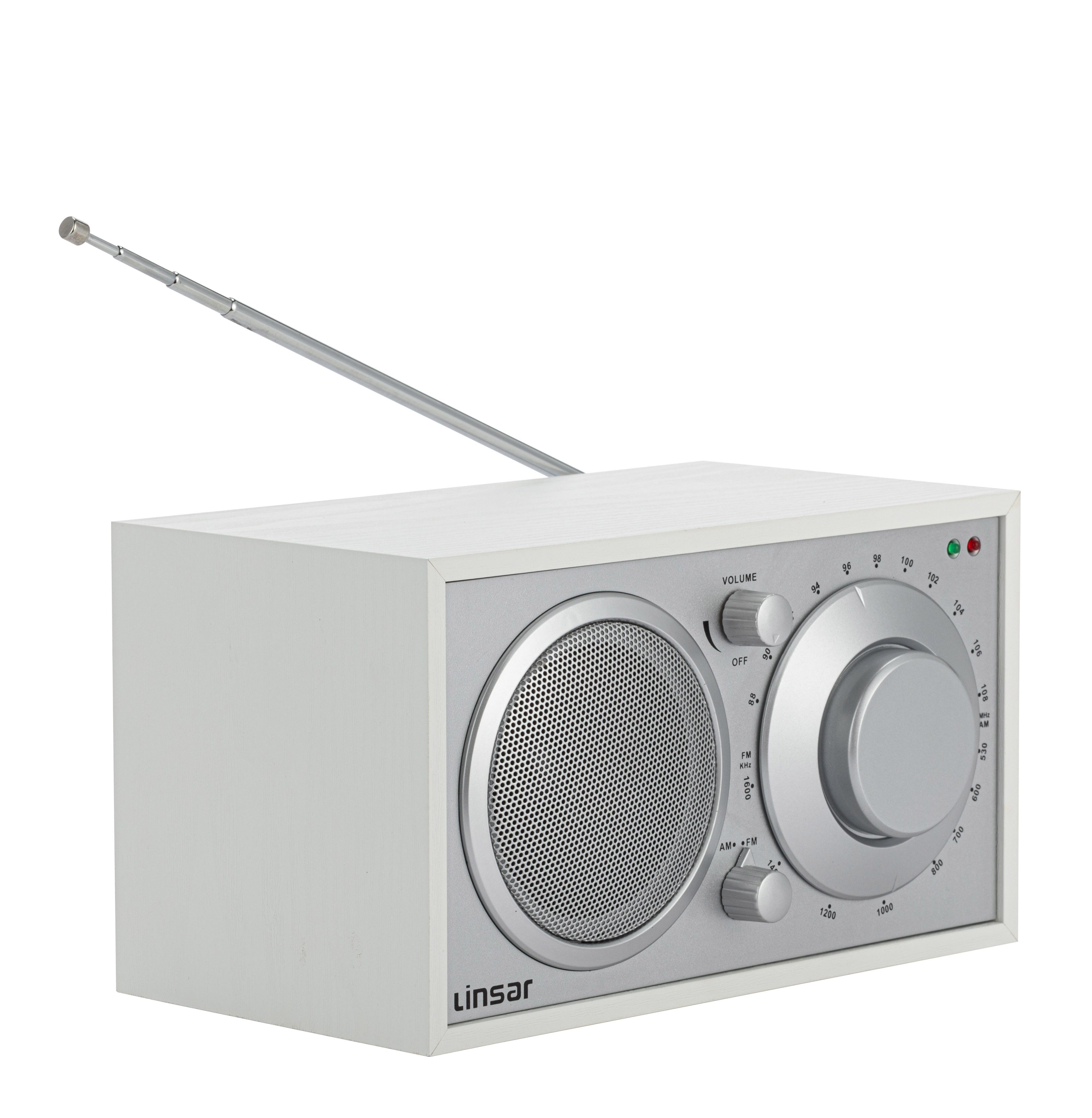 Radio - Analoge Einstellung, AUX-IN, Kopfhörer-Funktion - Küchen-Radio