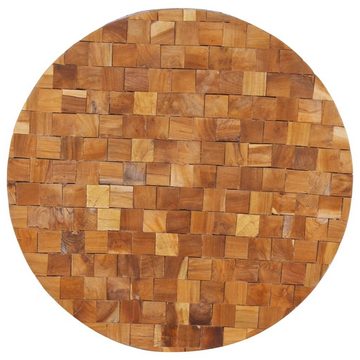 furnicato Couchtisch 60x60x35 cm Teak Massivholz