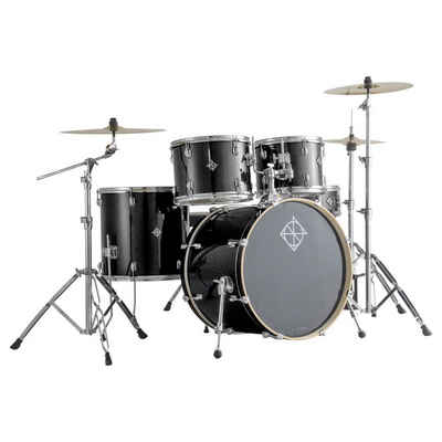 Dixon Schlagzeug PODSK522S1MBK Spark Drumset,Komplett-Set, Misty Black, Showroom Modell
