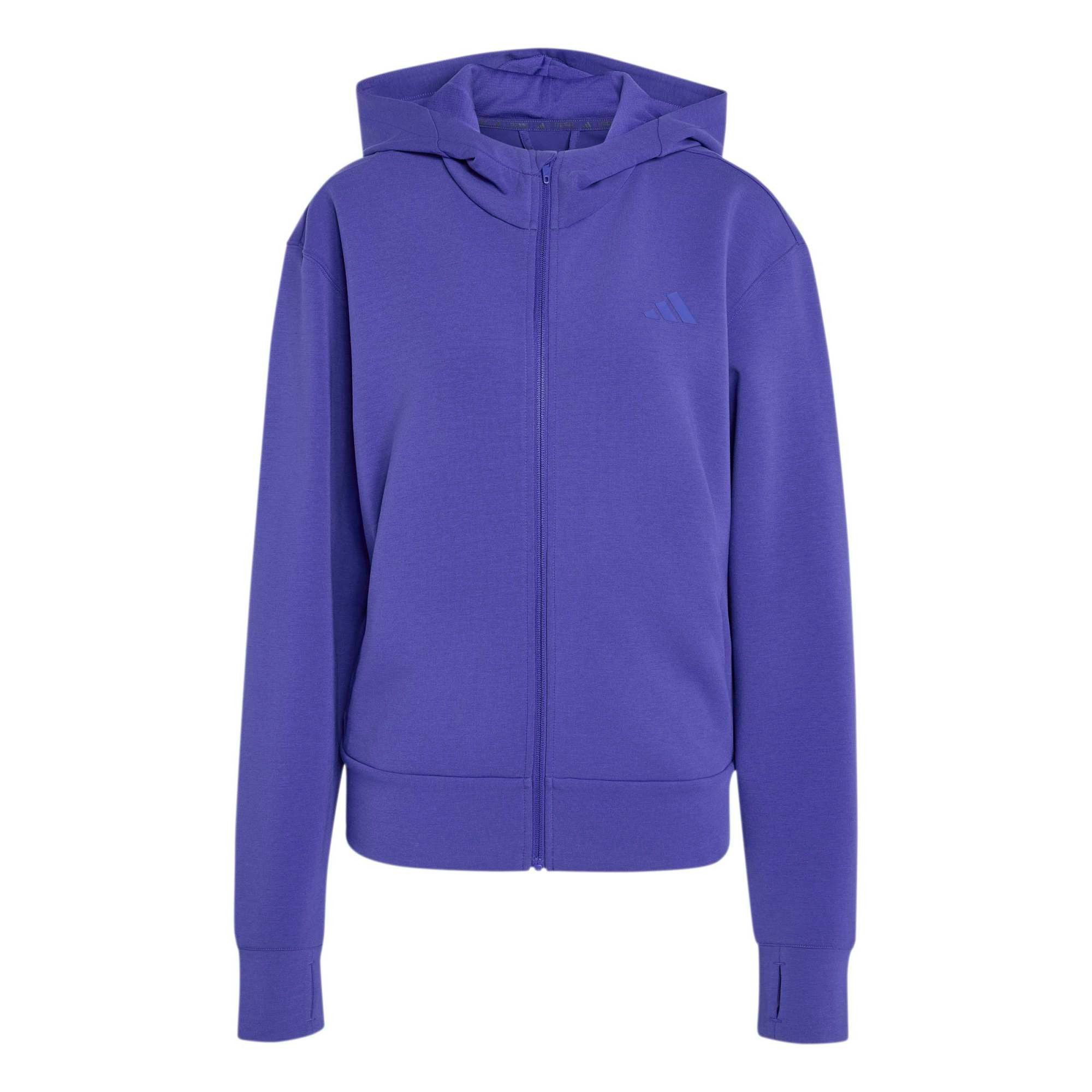 adidas Performance Kapuzensweatshirt D4T FZ HOODIE PURPUR