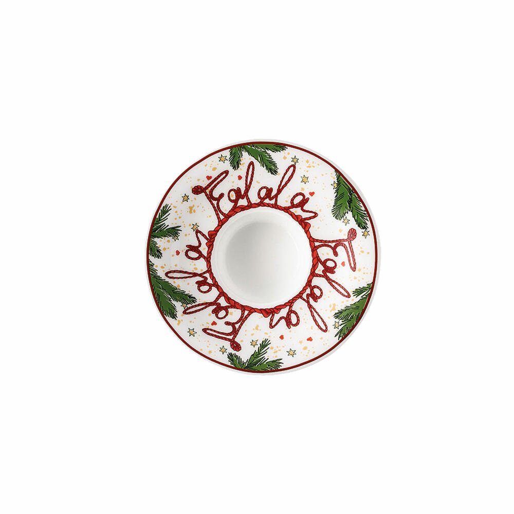 Hutschenreuther Tischkerzenhalter Nora Tischlicht Weihnachtszeit, 11 cm