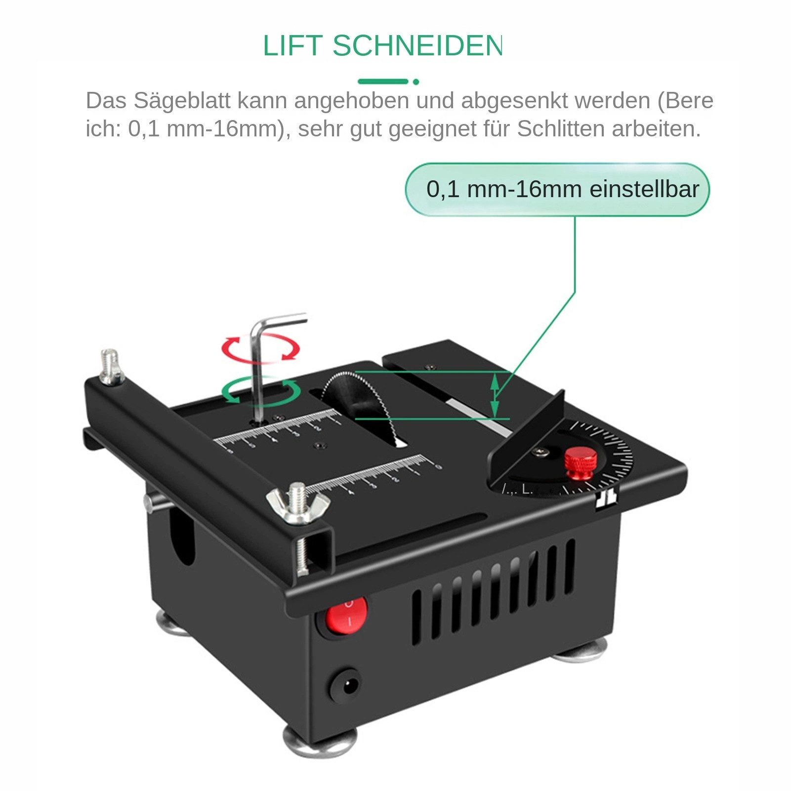 cocosity Tischkreissäge 110-240 V 100 W günstig online kaufen