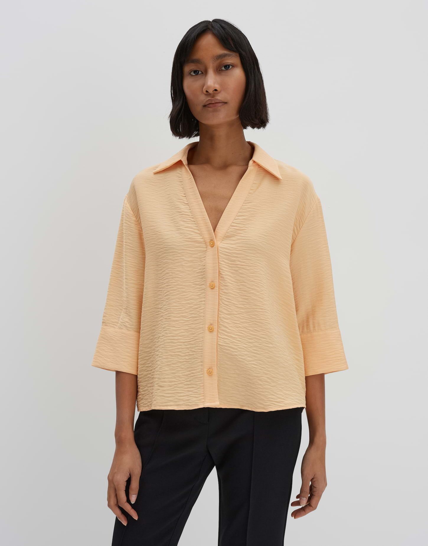 someday Hemdbluse ZEMILY Loose aus strukturierten günstig online kaufen