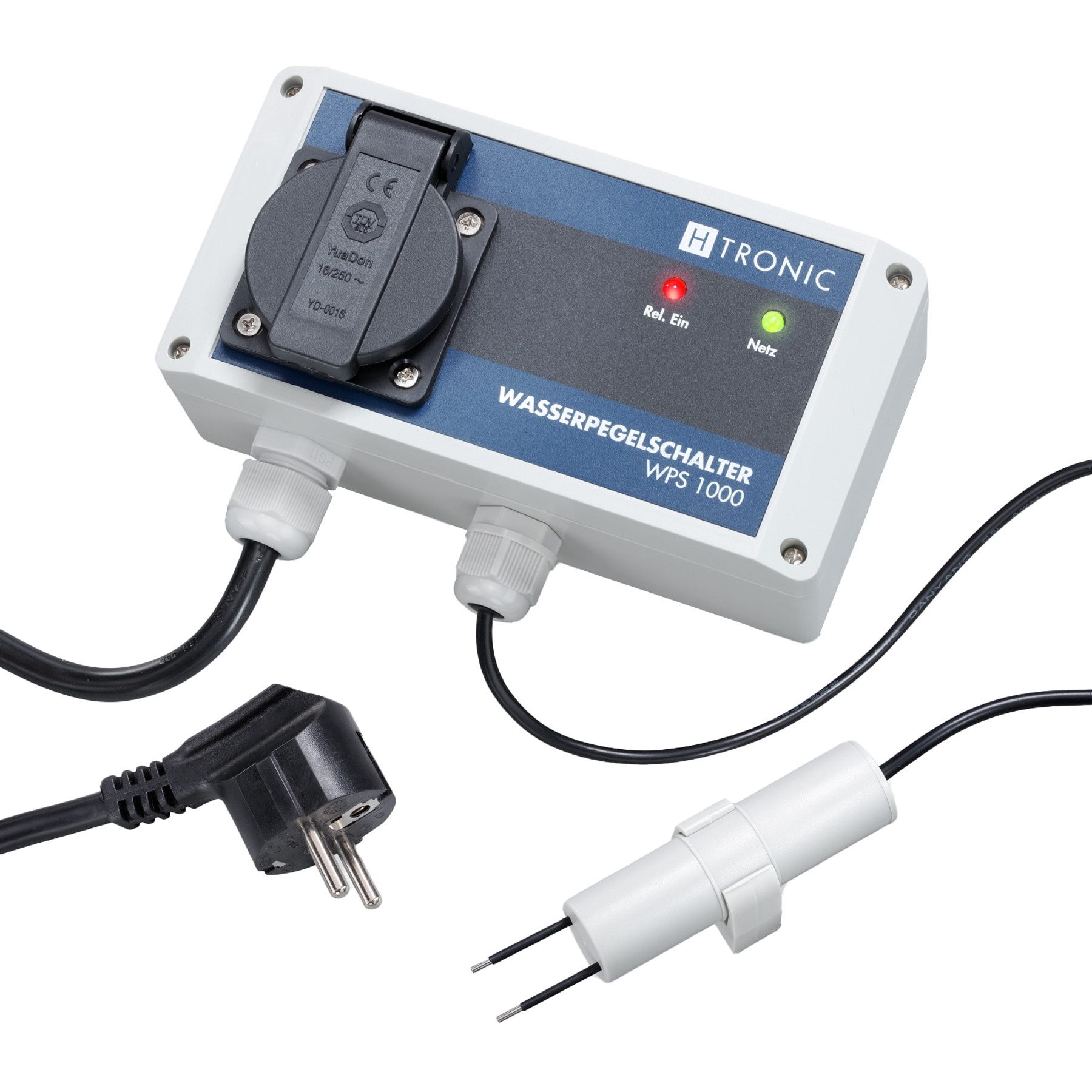 H-TRONIC Wasserpegelschalter WPS 1000, 230 V~ Alarmsirene