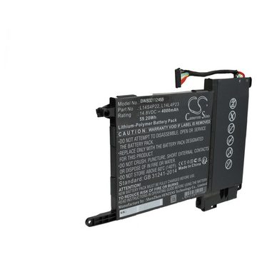 vhbw kompatibel mit Lenovo IdeaPad Y700, Y700-15acz, Y700 Touch Laptop-Akku Li-Polymer 4000 mAh (14,8 V)