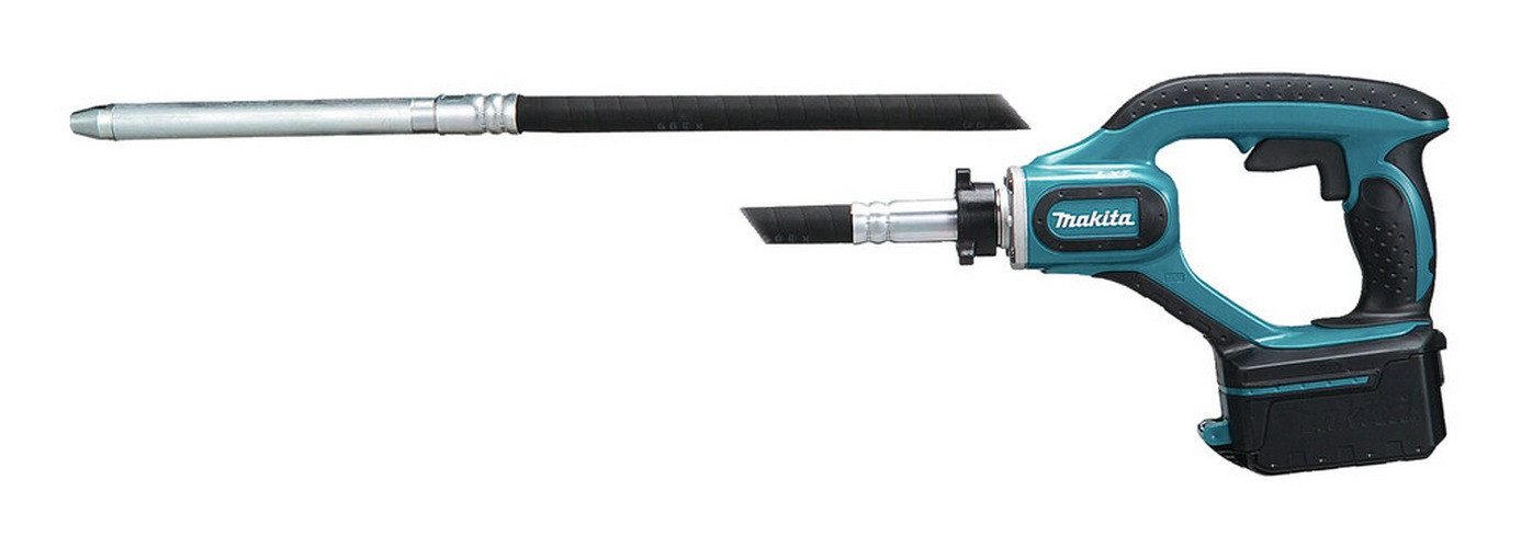 Makita Akku-Betonverdichter, 18V, DVR450RTE, 1.200 mm, 2 x 5 Ah Li-Ion im Transportkoffer