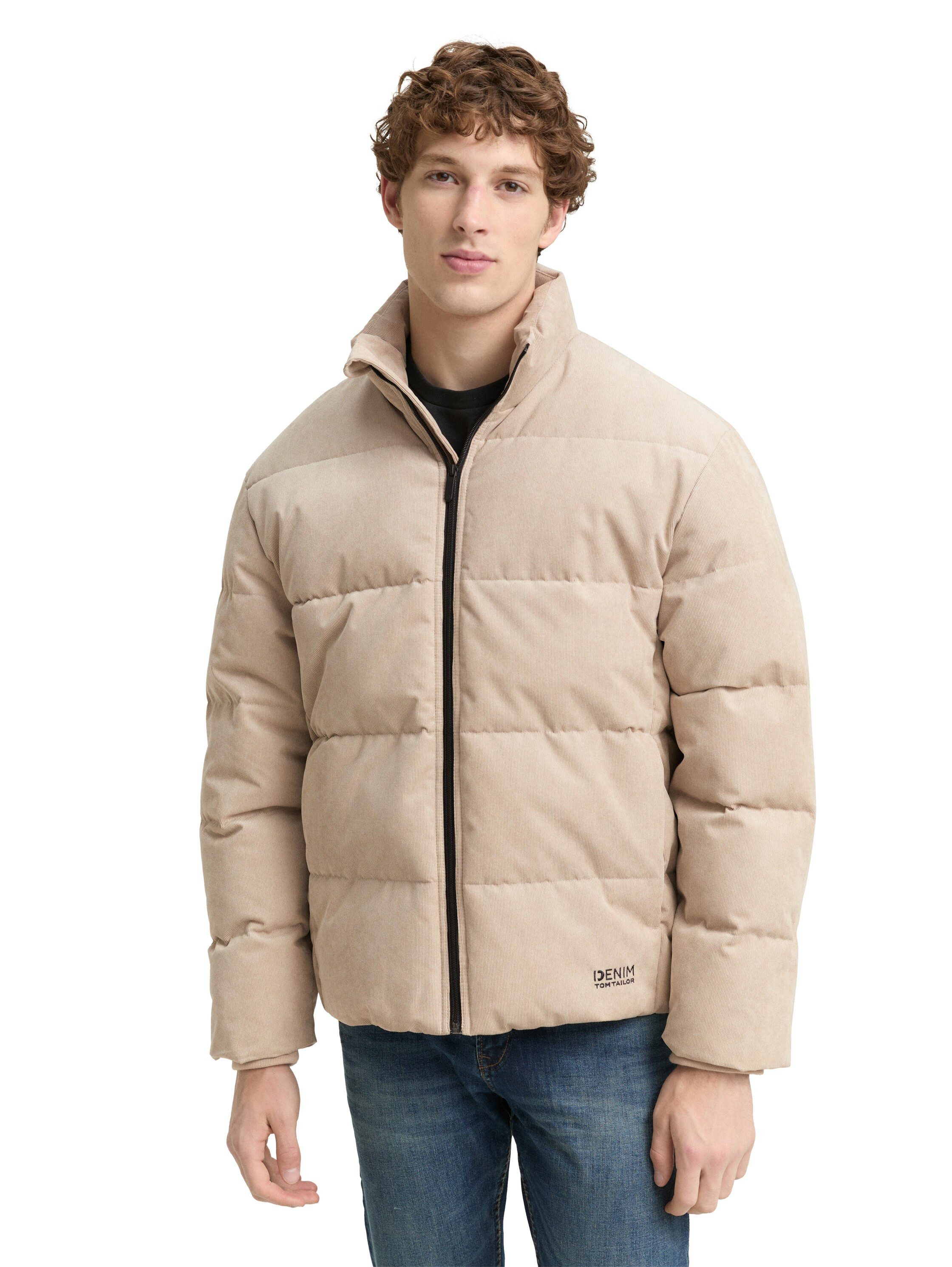 TOM TAILOR Denim Steppjacke mit Logo günstig online kaufen