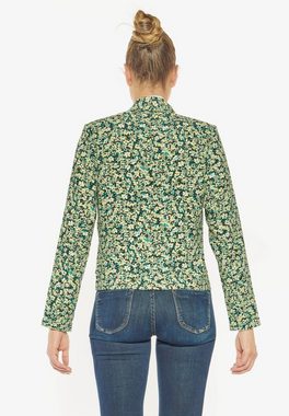 Le Temps Des Cerises Jackenblazer MERYA mit floralem Allover-Print