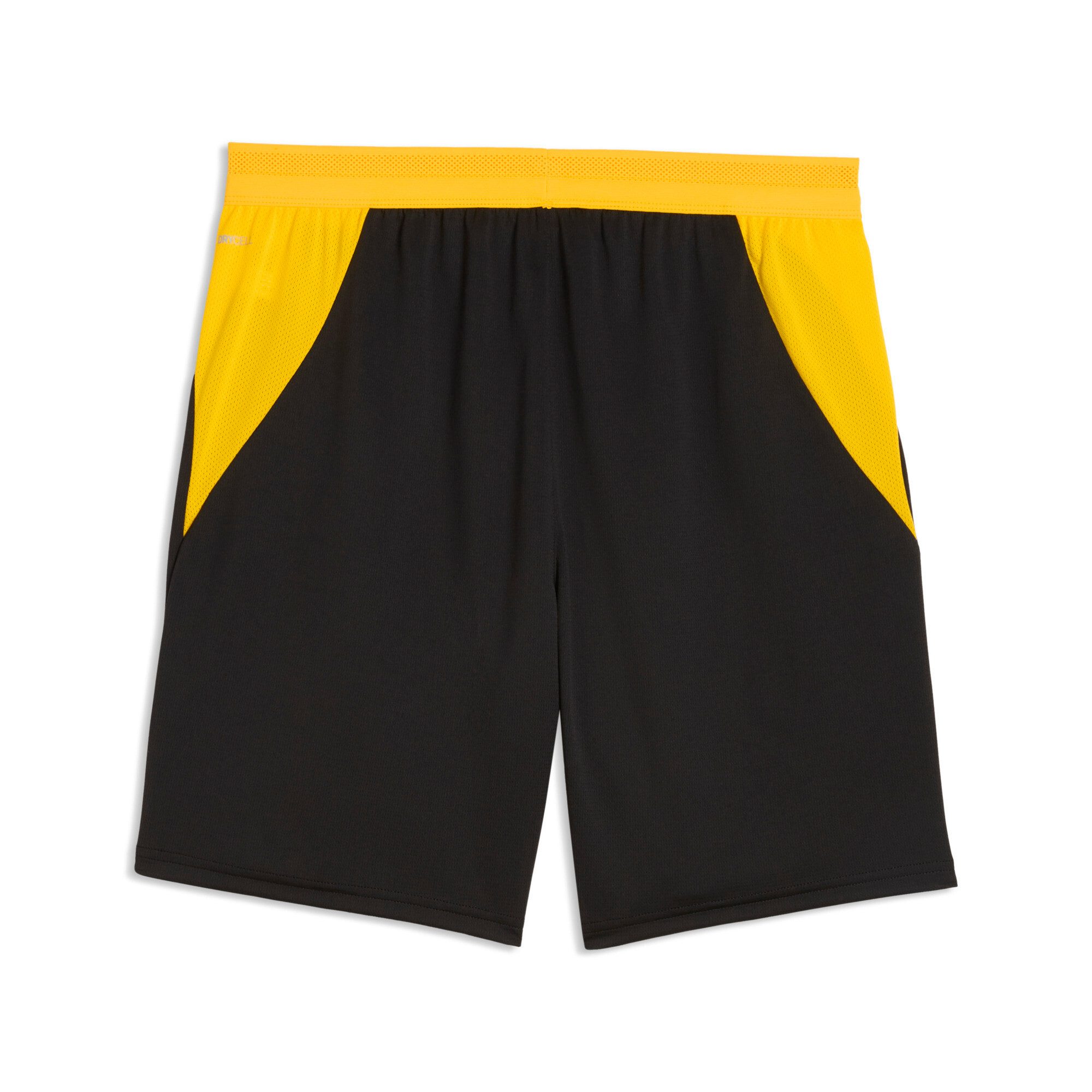 PUMA Trainingsshorts BVB SHORTS REPLICA Regular Fit, für Fußball, sportlicher Stil, atmungsaktives Material