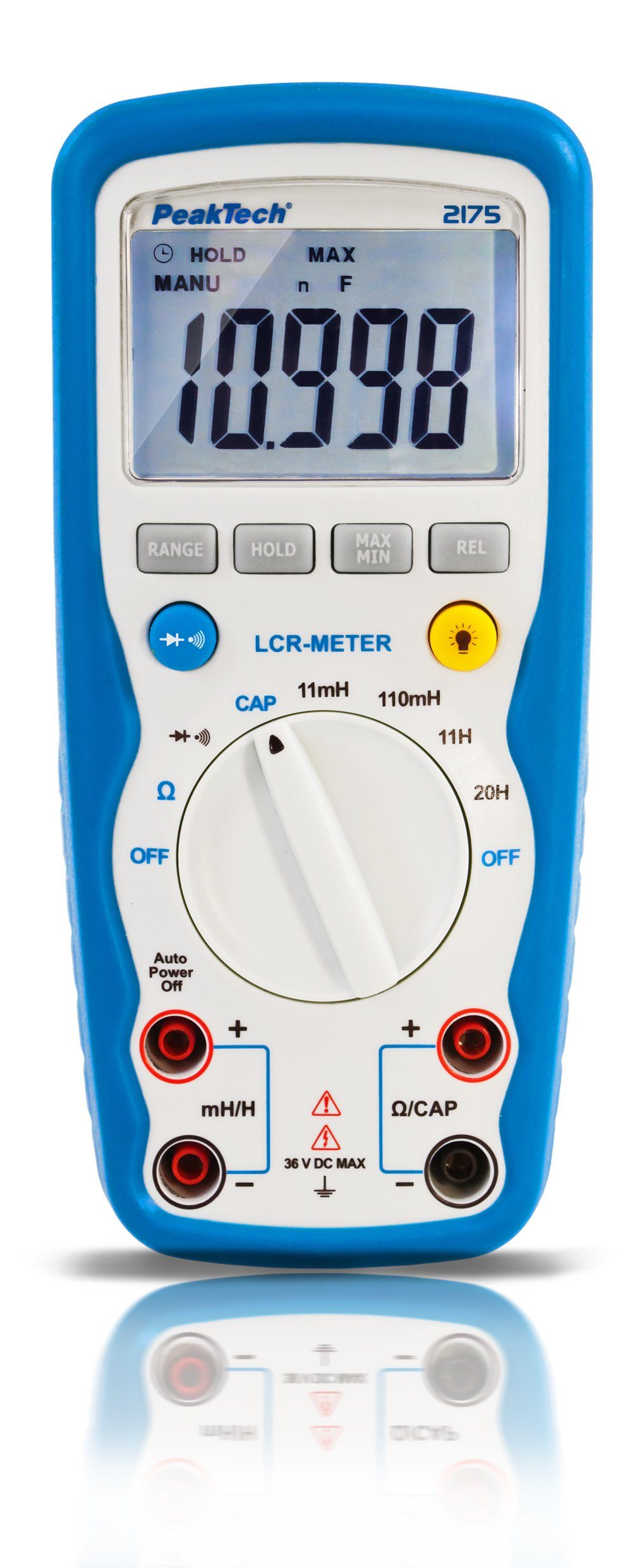 P (1 PeakTech LCR-Meter St) 2175: Counts, PeakTech ~ 11.000 Multimeter