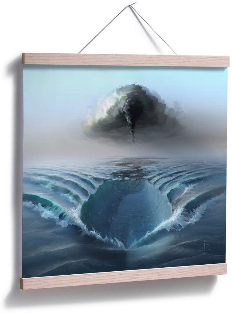 Wall-Art Poster Surrealismus Bild Geisterschiff, Boote & Schiffe (1 St),  Poster ohne Bilderrahmen, Wandbilder sind eine tolle Geschenkidee zur  Einweihung oder Geburtstag | Poster