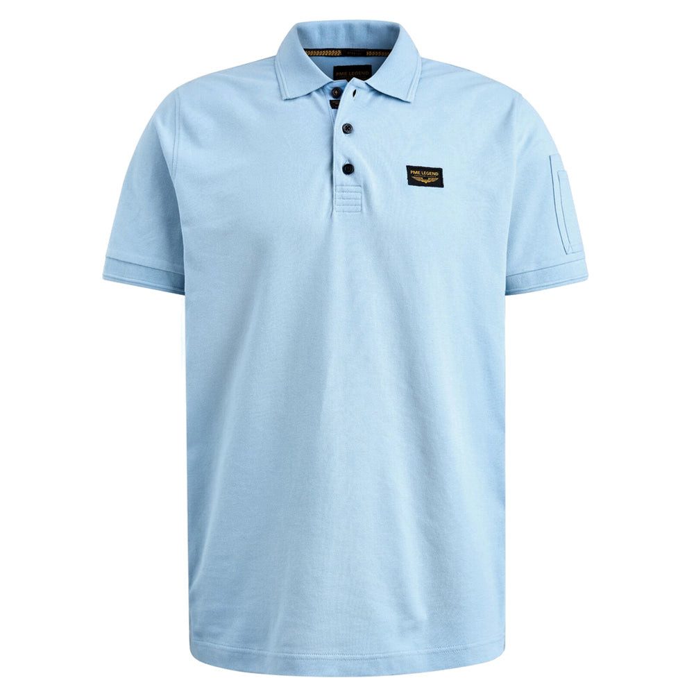 PME LEGEND Poloshirt mit Logostickerei