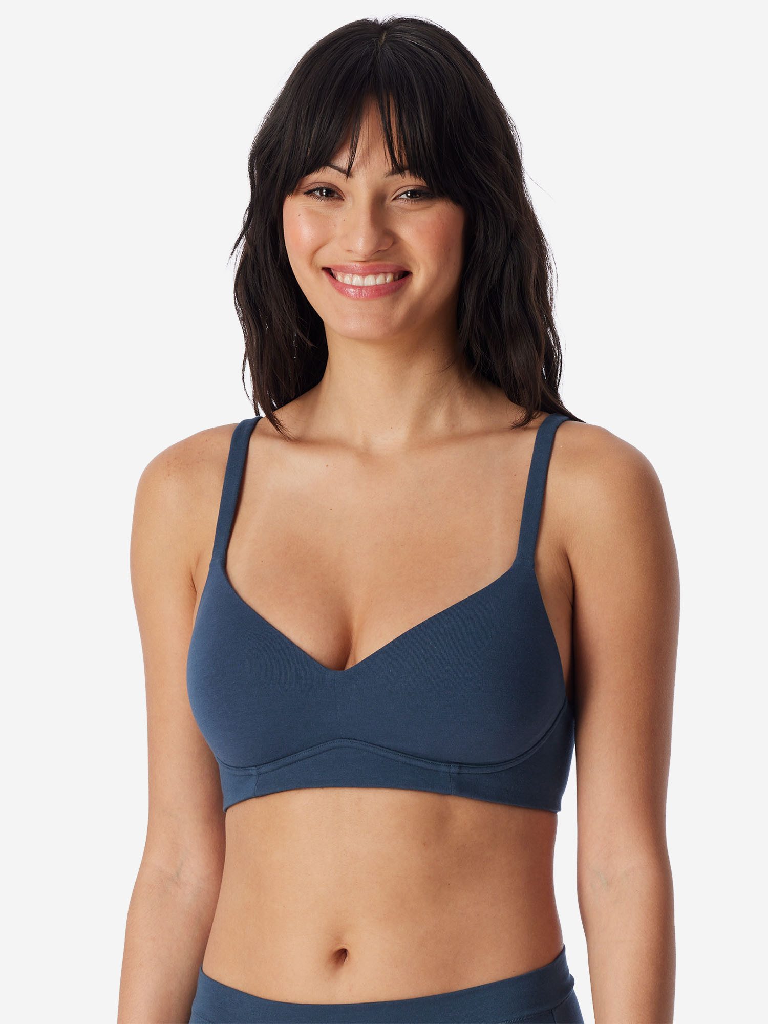 Schiesser Bügelloser BH Unique Cotton Soft‑BH, BH ohne Bügel, Komfort‑BH