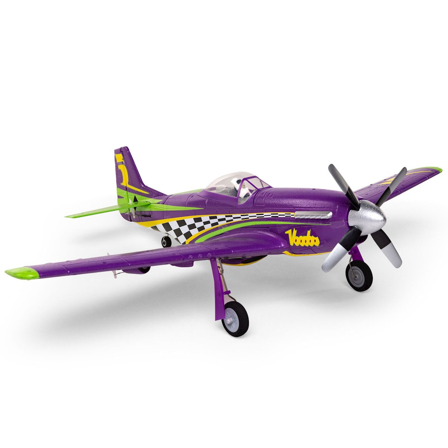 E-flite RC-Flugzeug E-flite RC Flugzeug UMX P-51 Voodoo BNF mit AS3X und Safe Technik