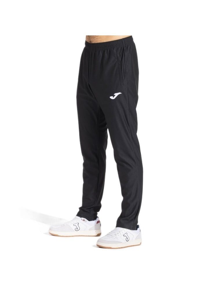 Joma Trainingshose Combi Premium (100% Polyester, atmungsaktiv) lang schwarz Herren
