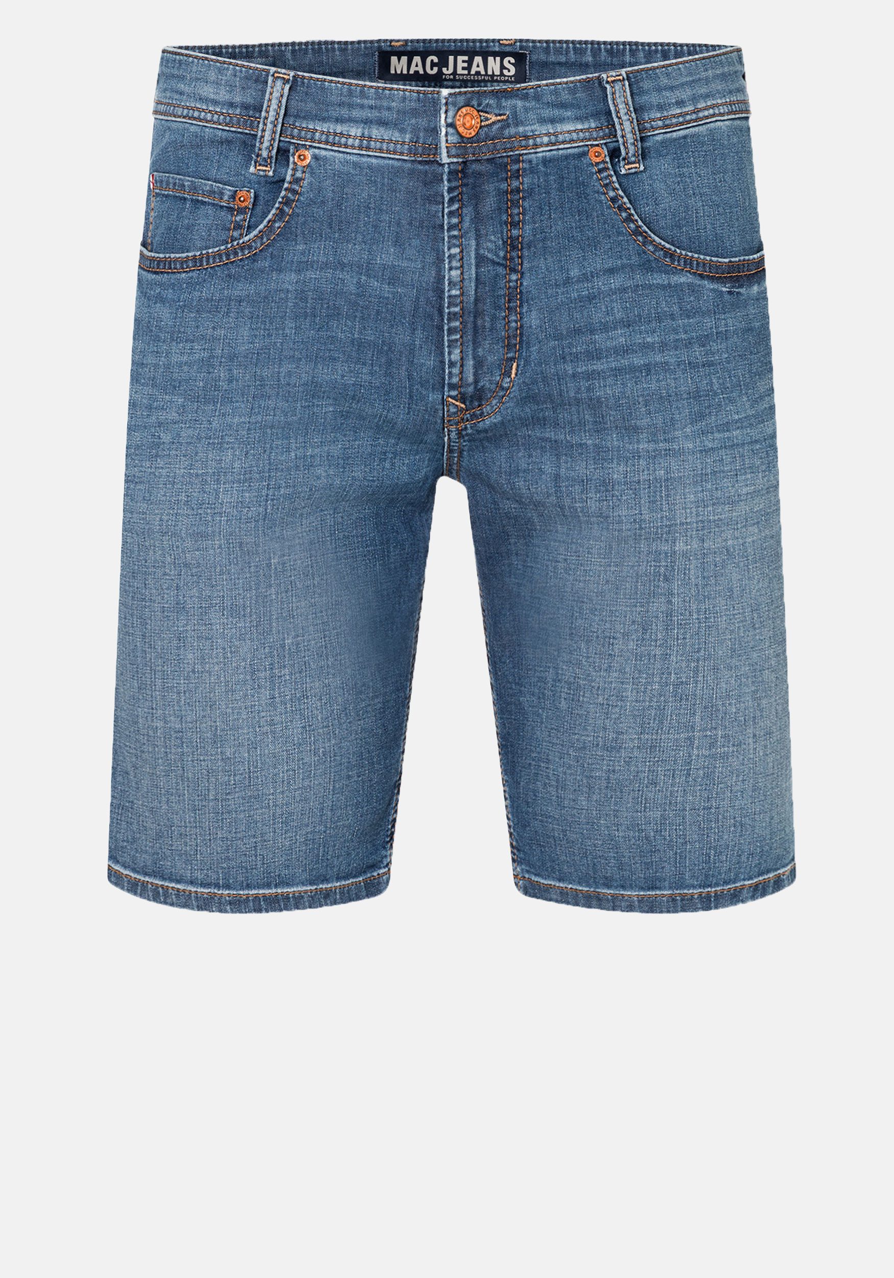 MAC Jeansshorts ARNE Bermuda - Light Cross Denim