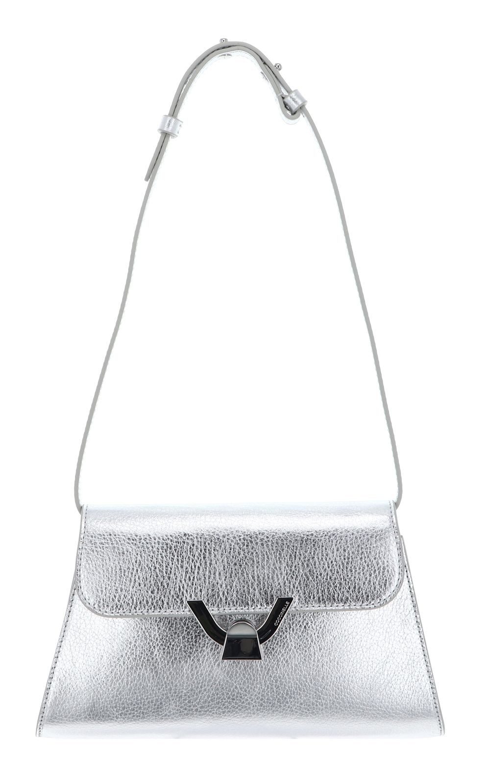 COCCINELLE Schultertasche Handbag Grained Leather, aus echtem Rindsleder