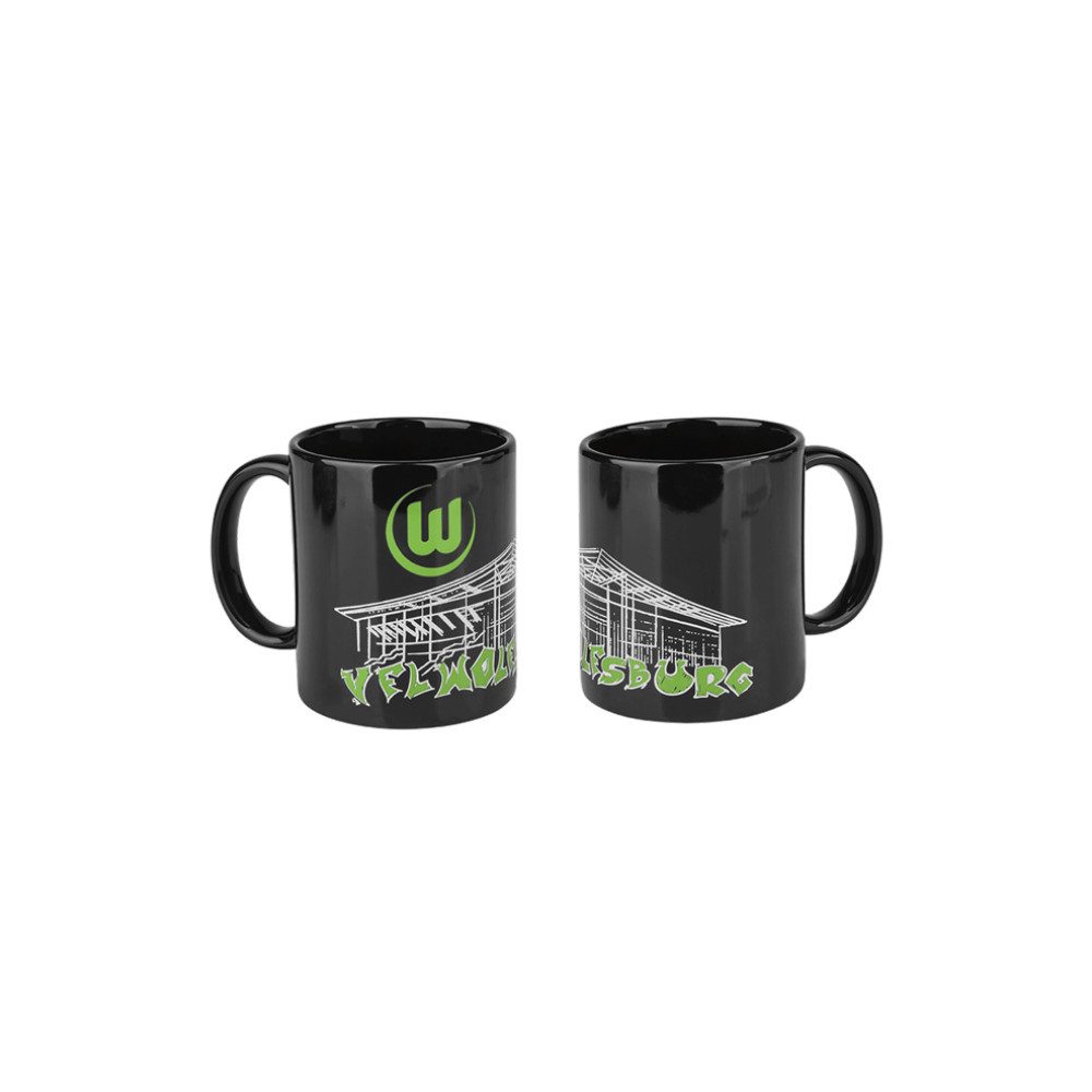 VfL Wolfsburg Becher VfL Wolfsburg Tasse Arena, Keramik