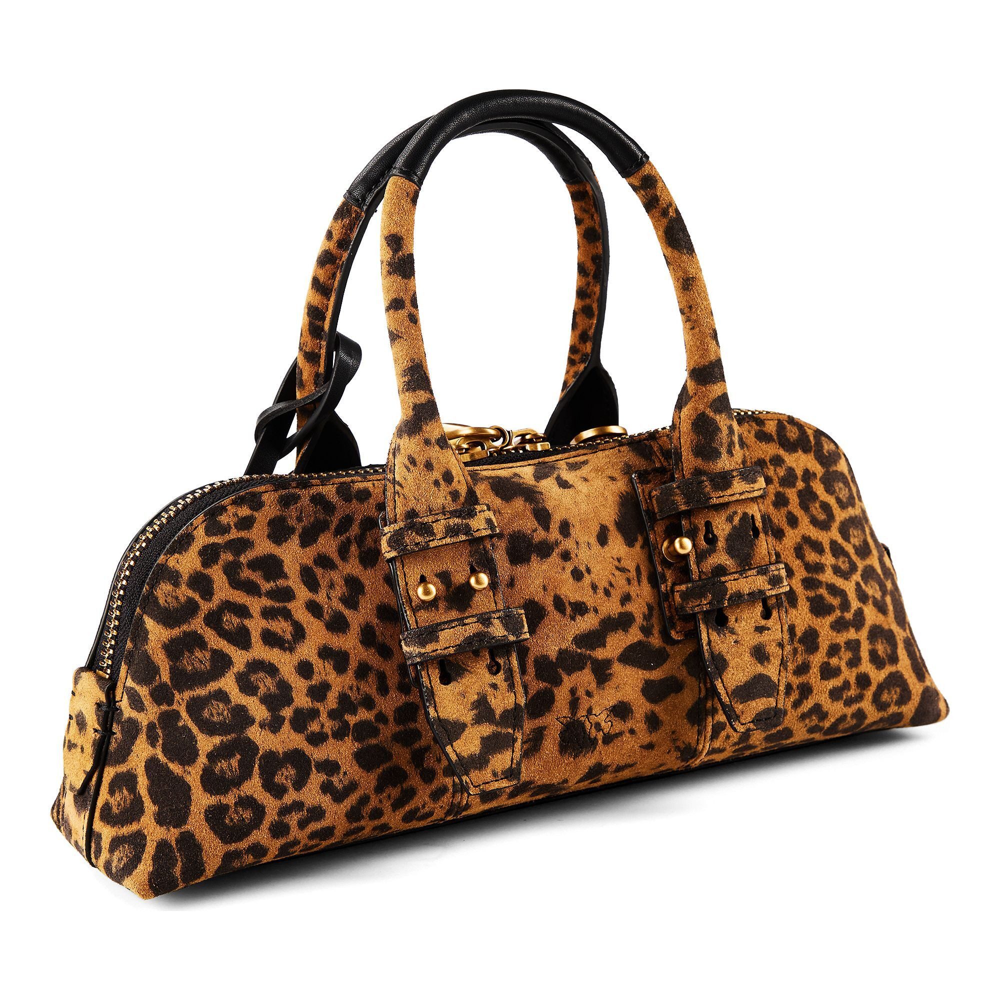 PINKO Henkeltasche Bowling Bag, Leder