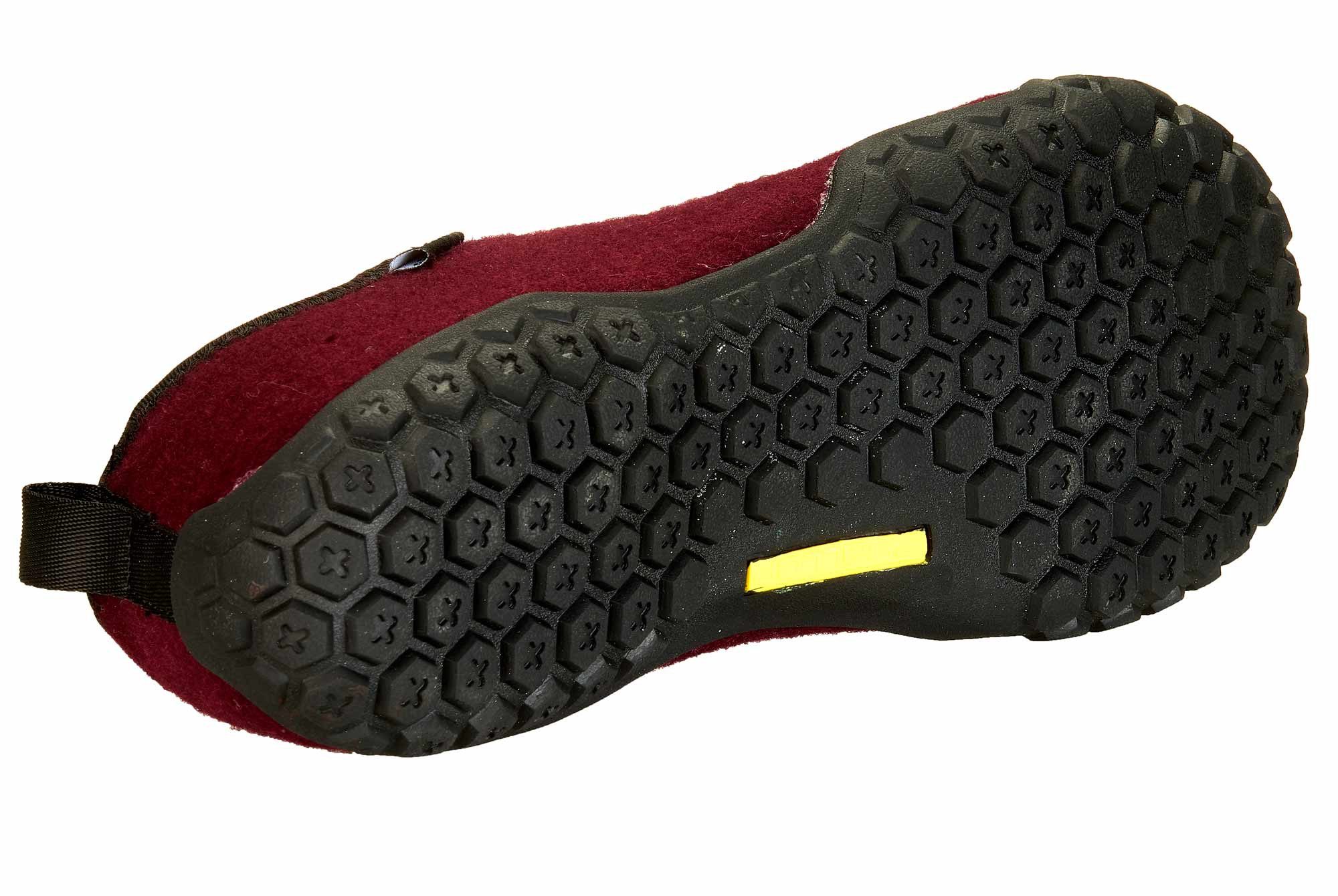 Ballop Sneaker Barefoot Corso bordeauxrot Barfußschuh