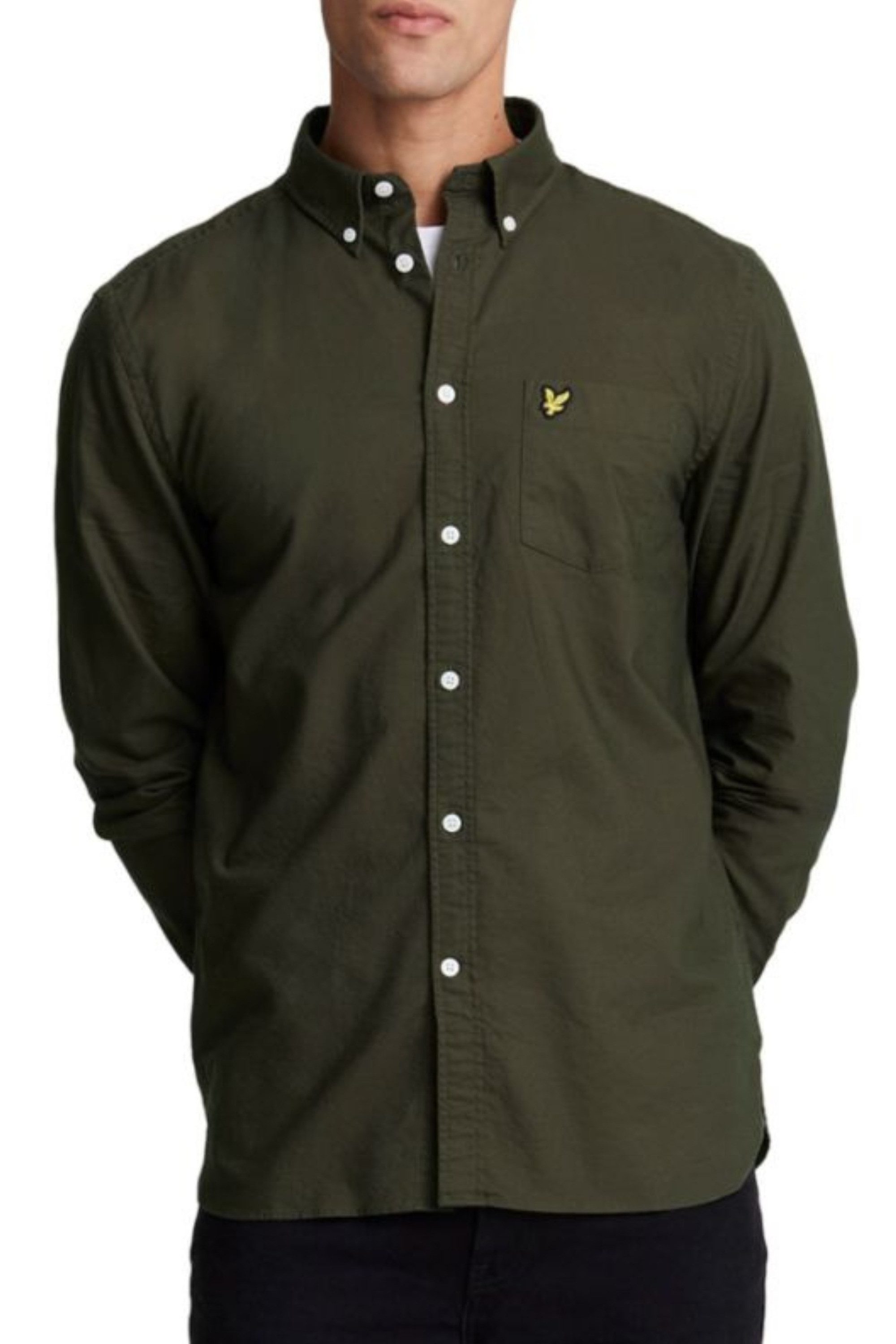 Lyle & Scott Langarmhemd Herren, 100% günstig online kaufen