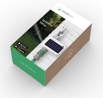 CloudRain Bewässerungscomputer Smarte Garten-Bewässerung per Funk & Solar, (Starter-Set, 2-tlg)