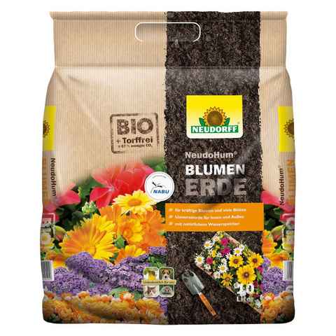 Neudorff Blumenerde NeudoHum BlumenErde - 10 Liter