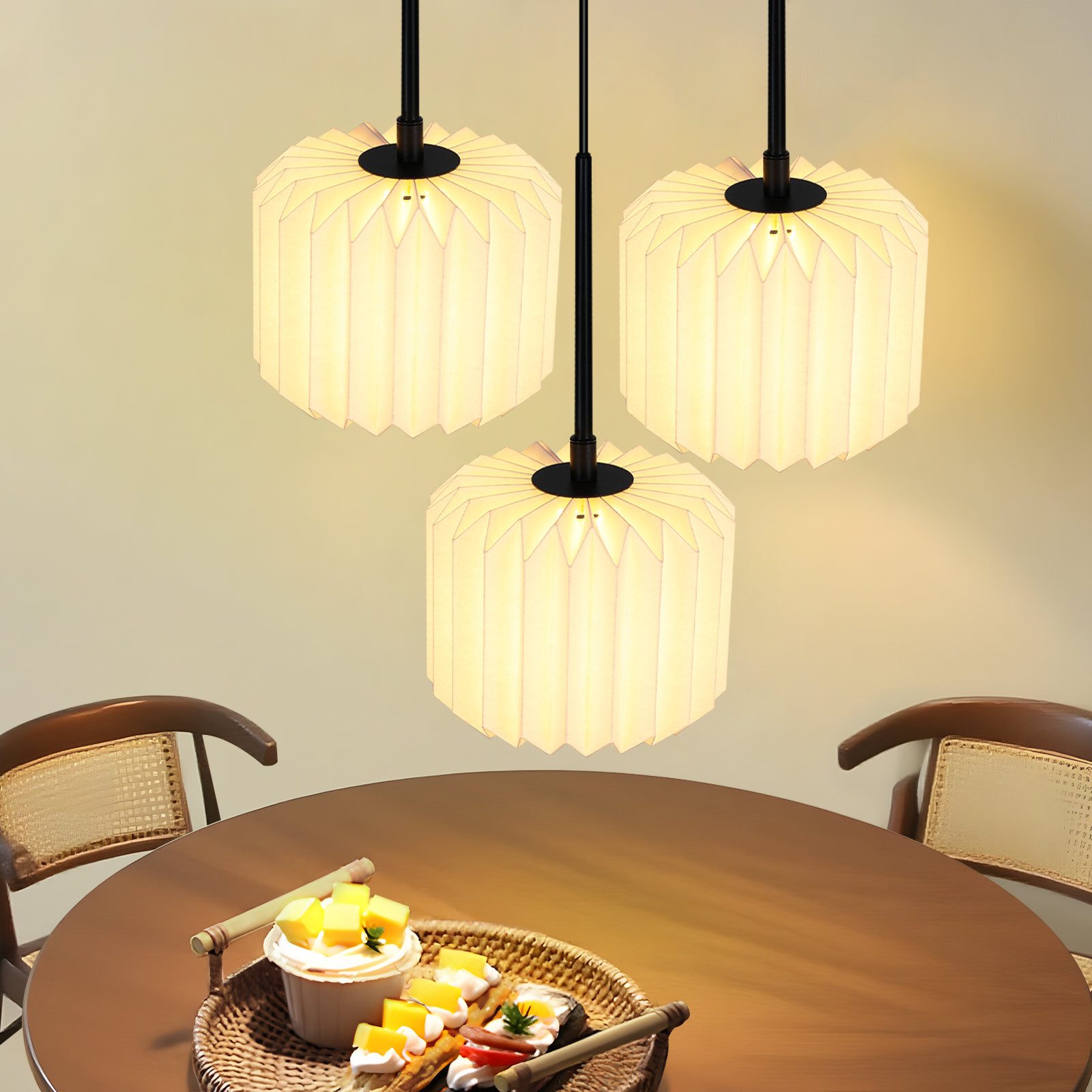 Nettlife Pendelleuchte Esstisch Vintage 1/2/3/4 Flammig günstig online kaufen