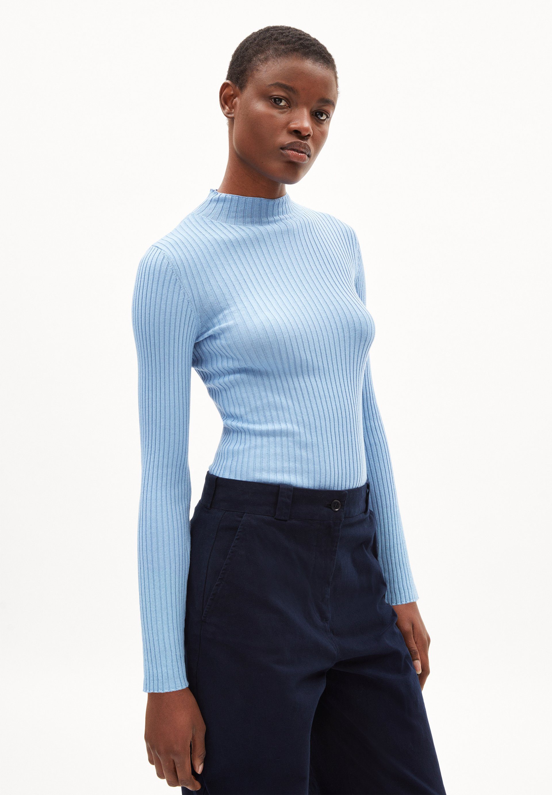 Armedangels Strickpullover ALAANIA Pullover Slim Fit günstig online kaufen