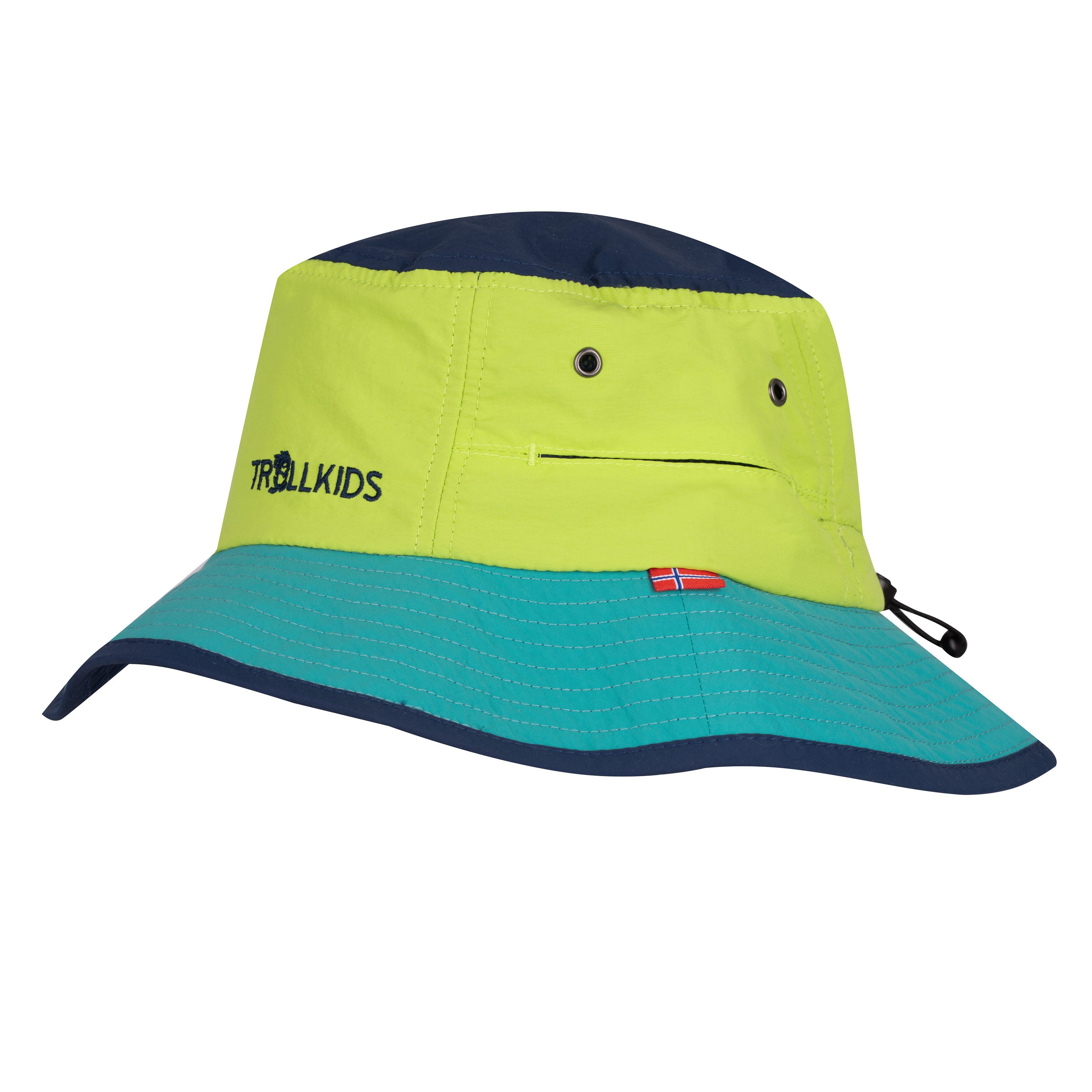 TROLLKIDS Sonnenhut KIDS TROLLFJORD HAT für Kinder und Jugendliche, sportlicher Stil, für den aktiven Alltag
