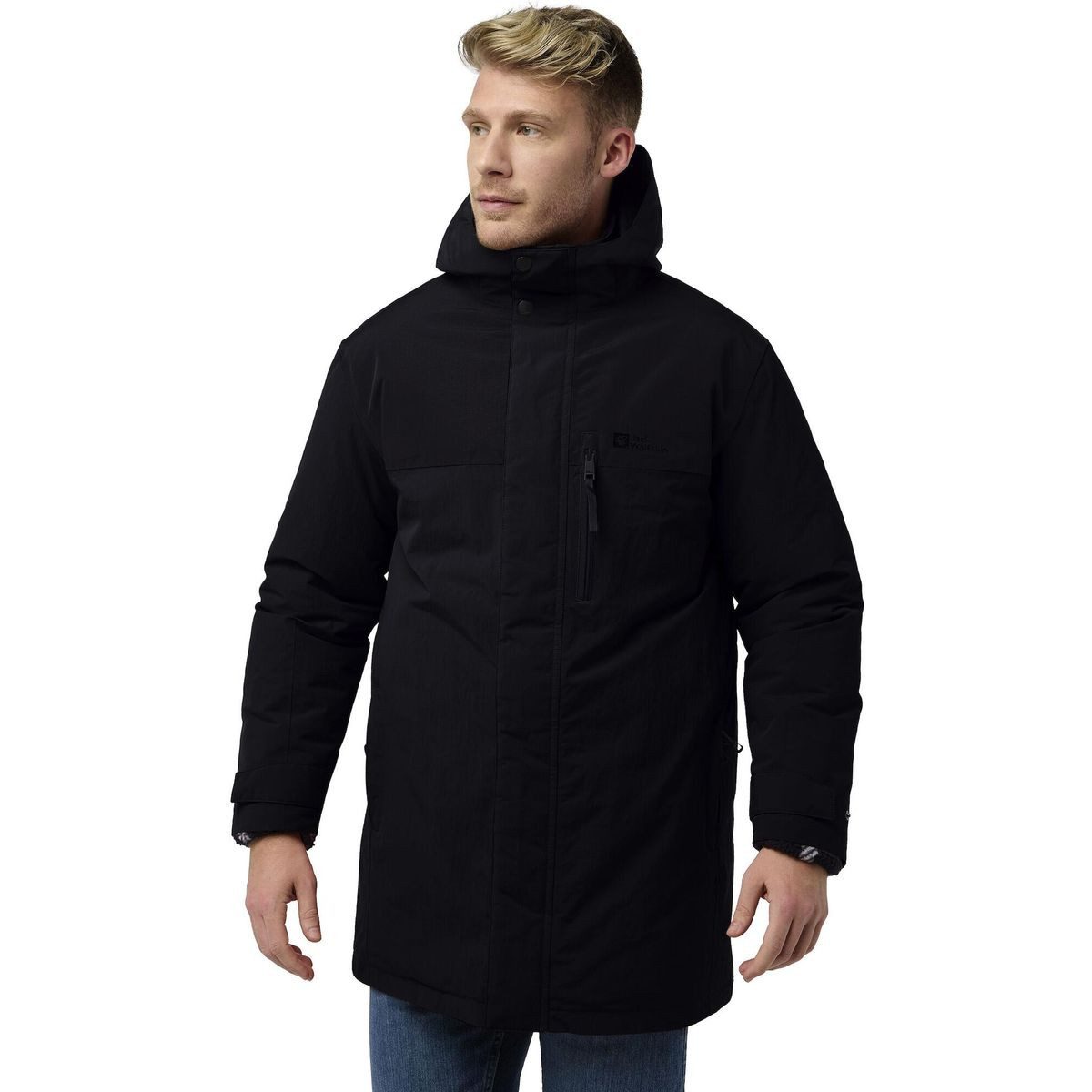 Jack Wolfskin 3-in-1-Funktionsparka Gletschersee Parka M Hochwertiger, isolierender Herrenparka mit modernem Design für