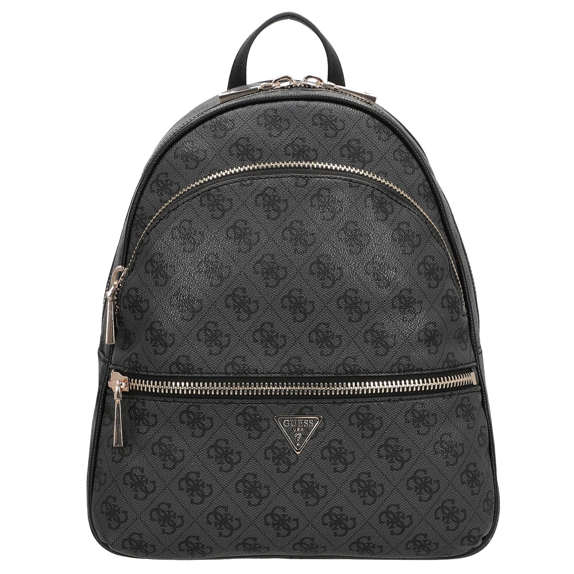 Guess Rucksack Manhattan II Large - Rucksack 33 cm (coal logo) günstig online kaufen