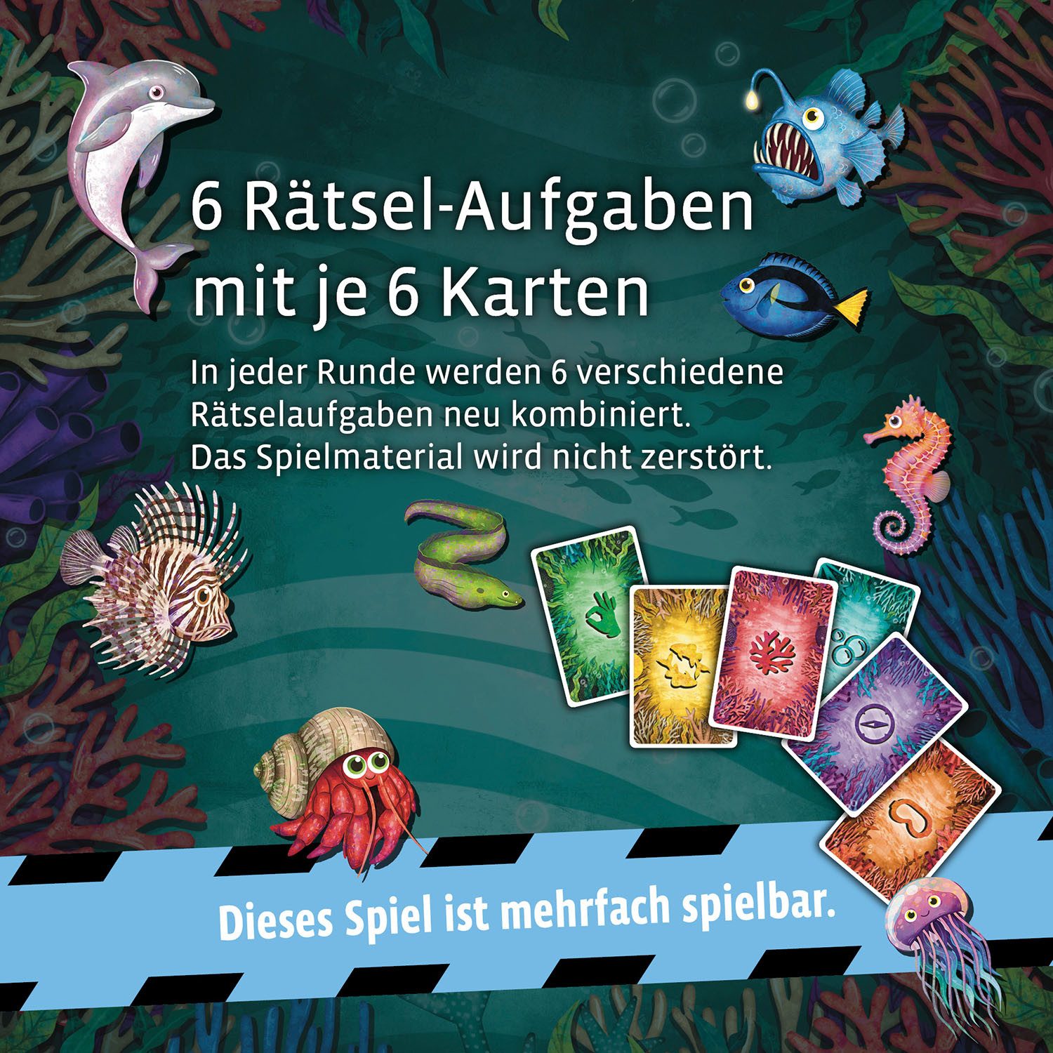 Kosmos Spiel EXIT® Kids Rätselspaß im Meer, Rätselspiel, Made in Germany