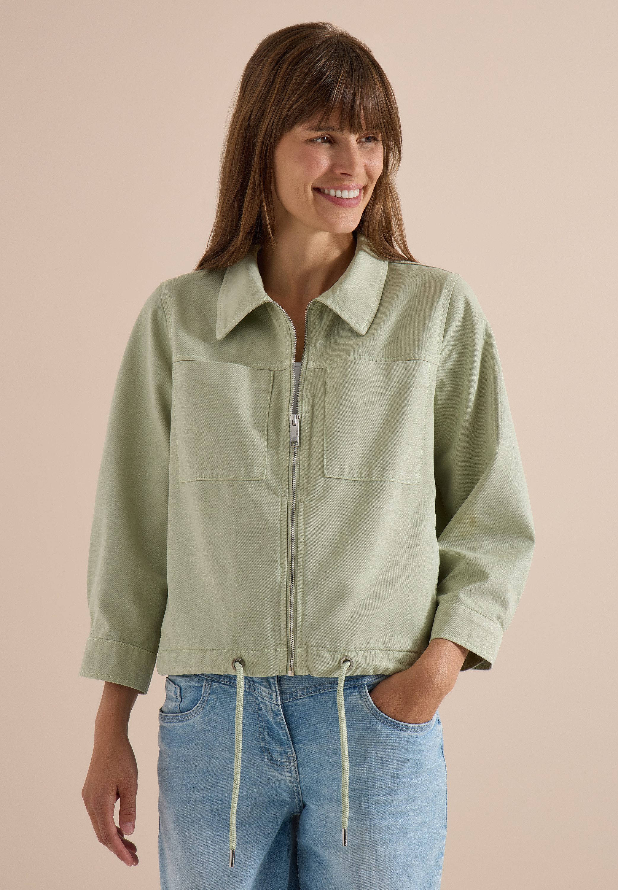 CECIL Cargojacke mit Tunnelzugsaum