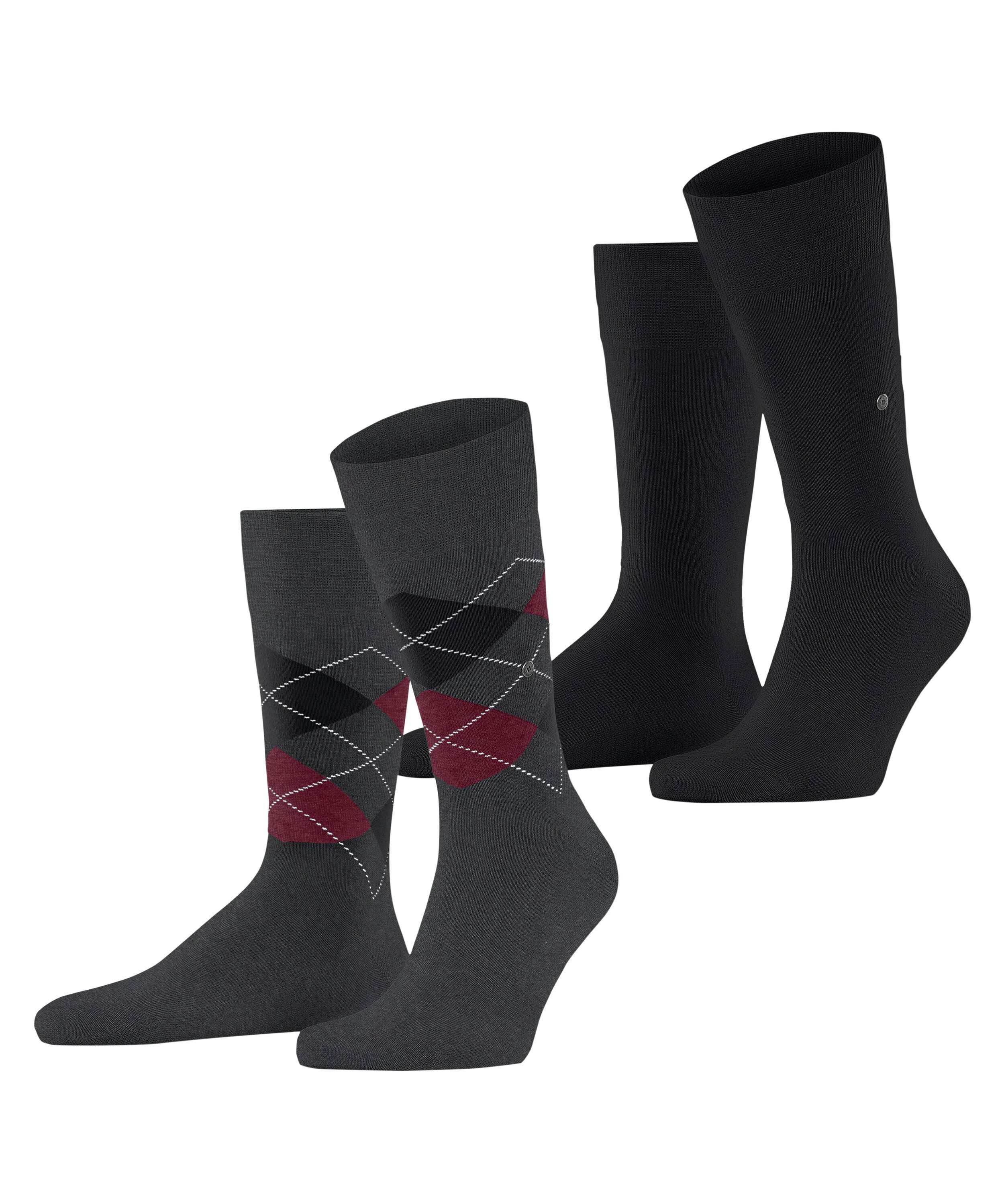 Burlington Socken Everyday Argyle Mix 2-Pack günstig online kaufen