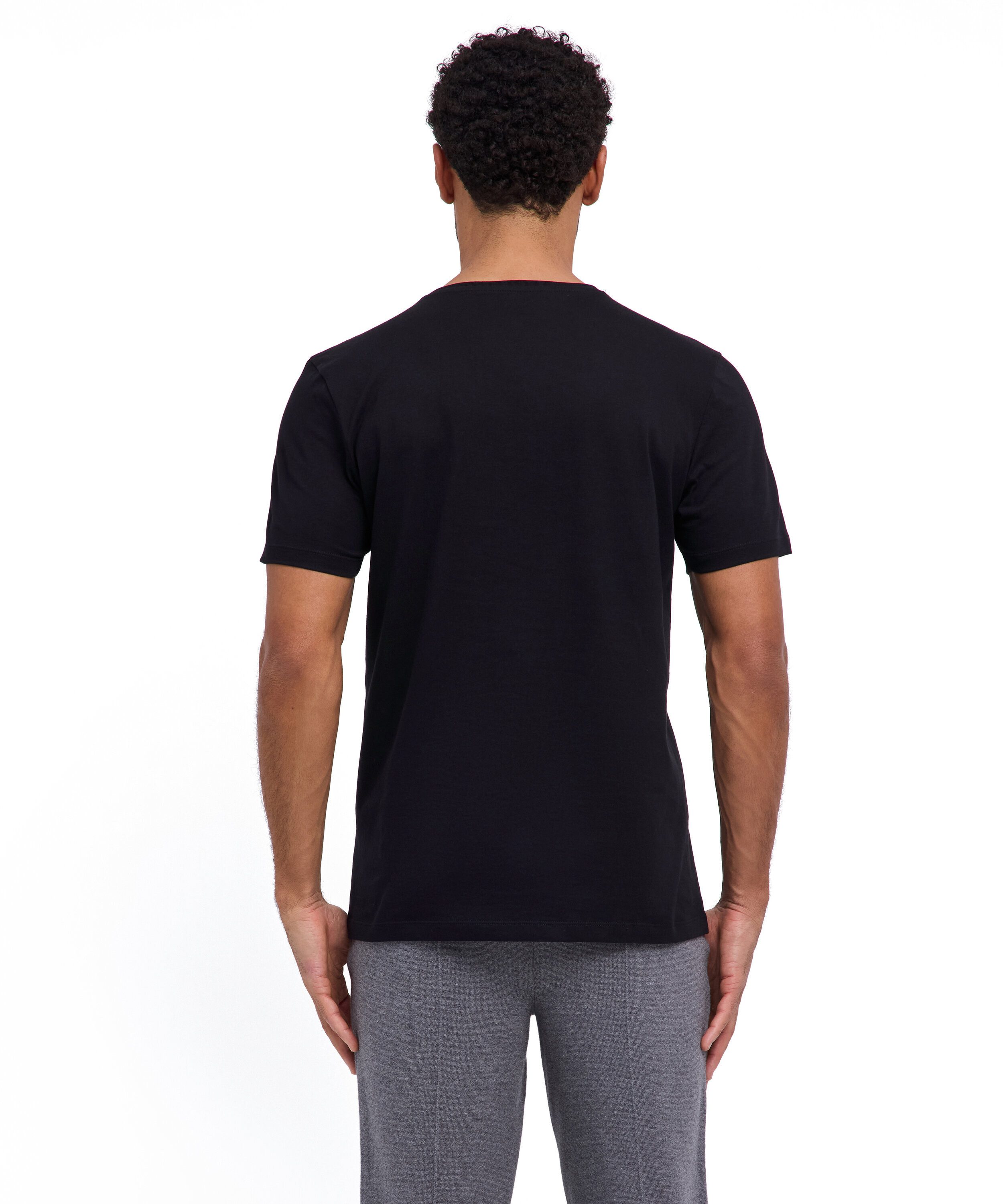 FALKE T-Shirt 2-Pack T-Shirt aus feiner ägyptischer Baumwolle (2-tlg., 2) aus feiner ägyptischer Baumwolle