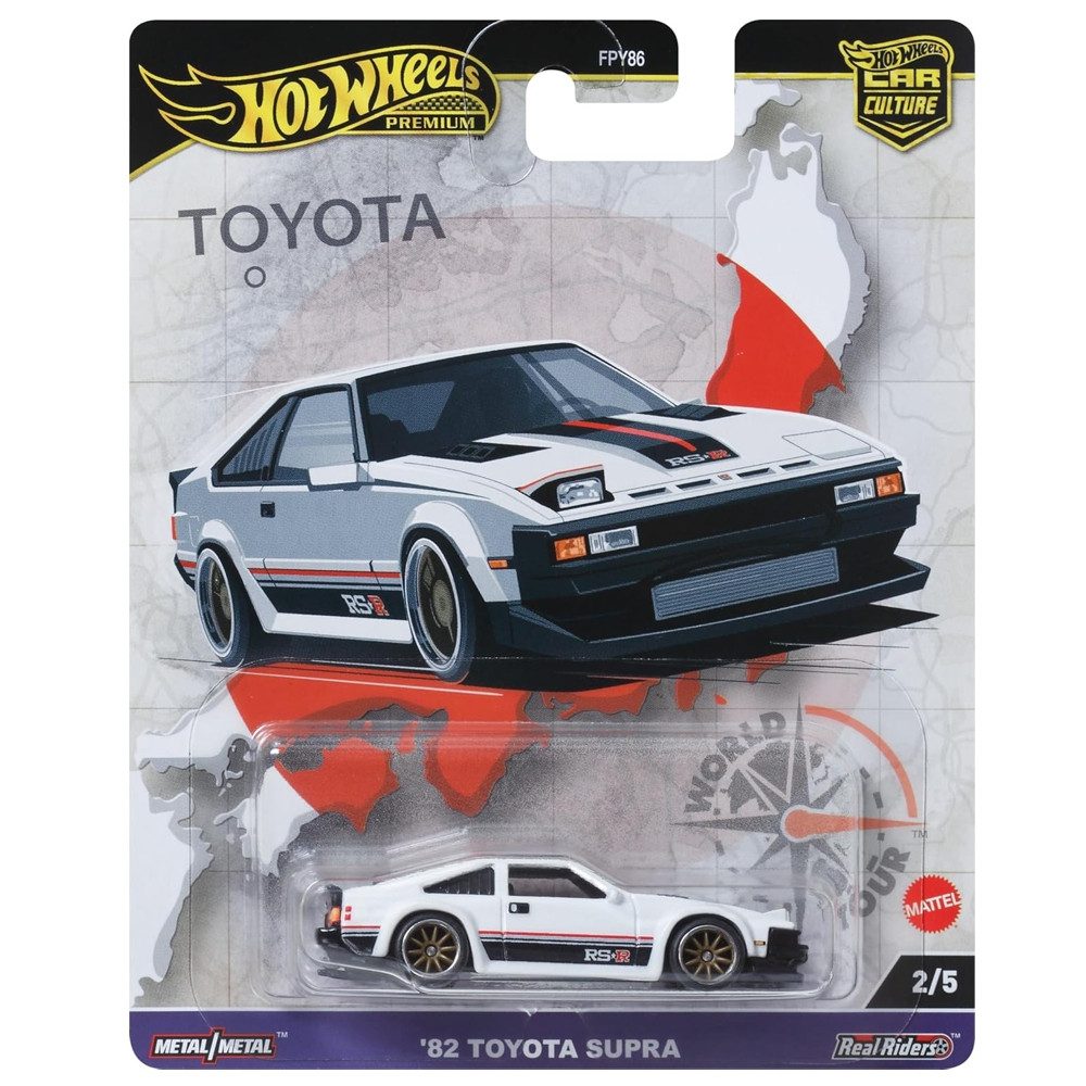 Hot Wheels Spielzeug-Rennwagen '82 Toyota Supra HRV97 Hot Wheels Car Cultur günstig online kaufen