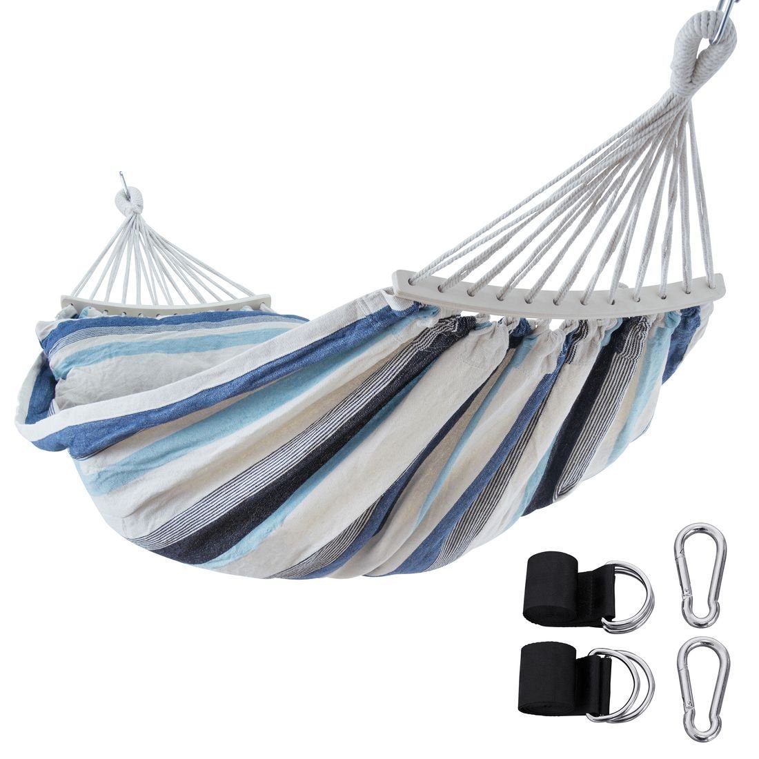 yourGEAR Stabhängematte yourGEAR Bali Aqua Hängematte mit Stangen 220x120cm günstig online kaufen