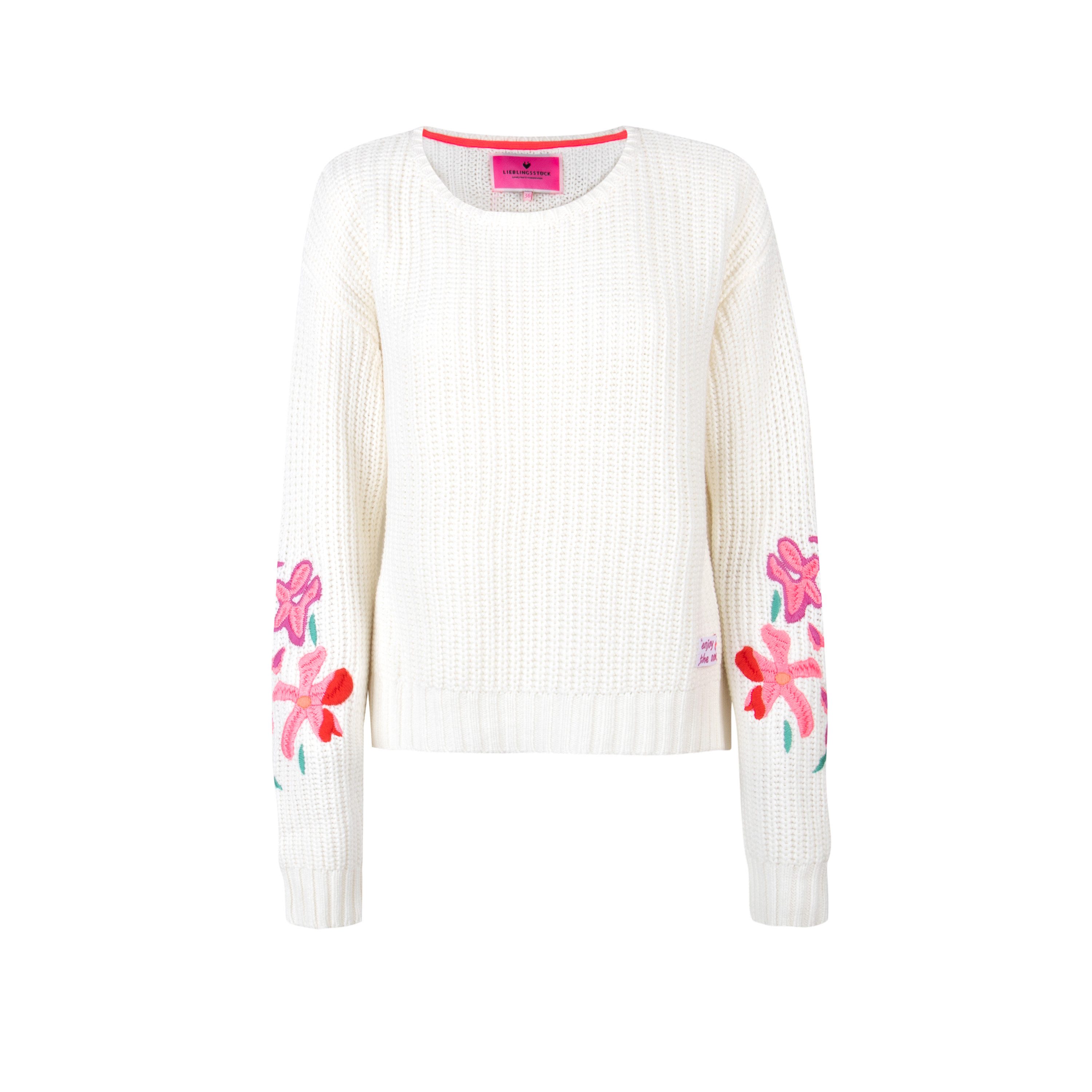 Lieblingsstück Strickpullover AminaL mit Stickerei am günstig online kaufen
